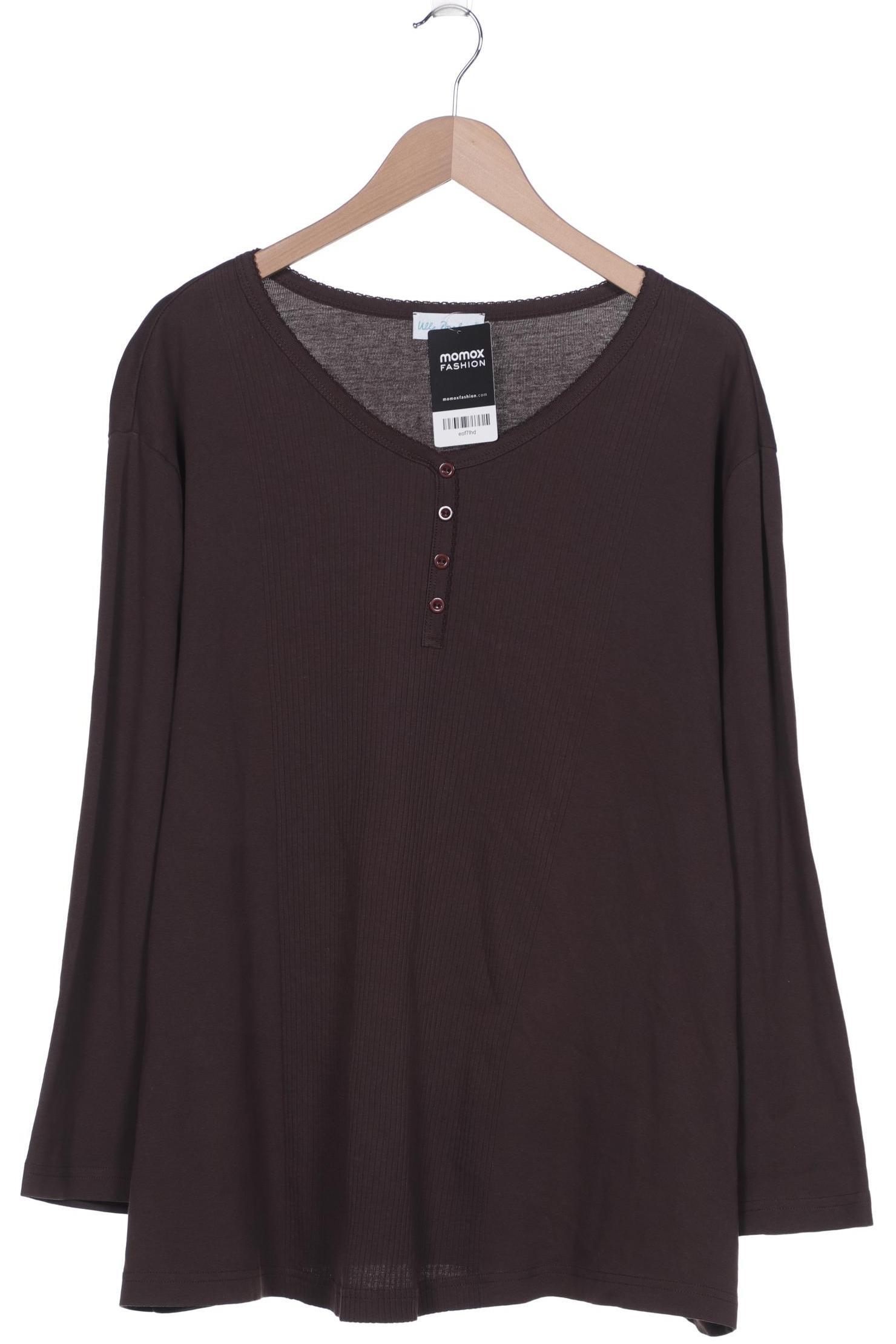 

Ulla Popken Damen Langarmshirt, braun