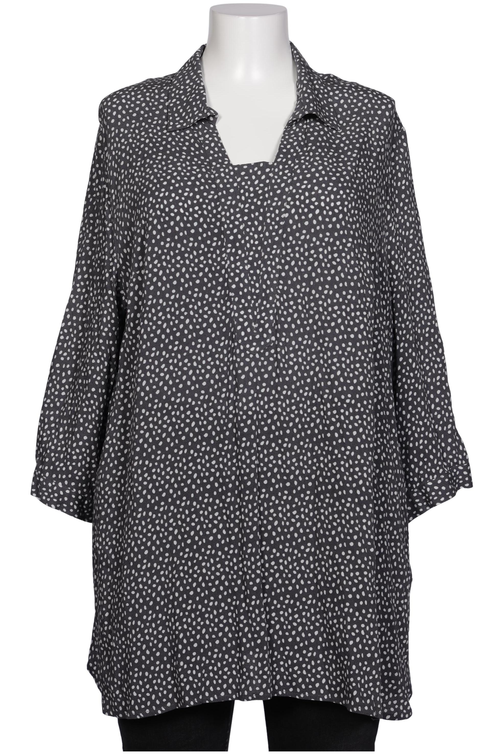 

Ulla Popken Damen Bluse, grau, Gr. 46