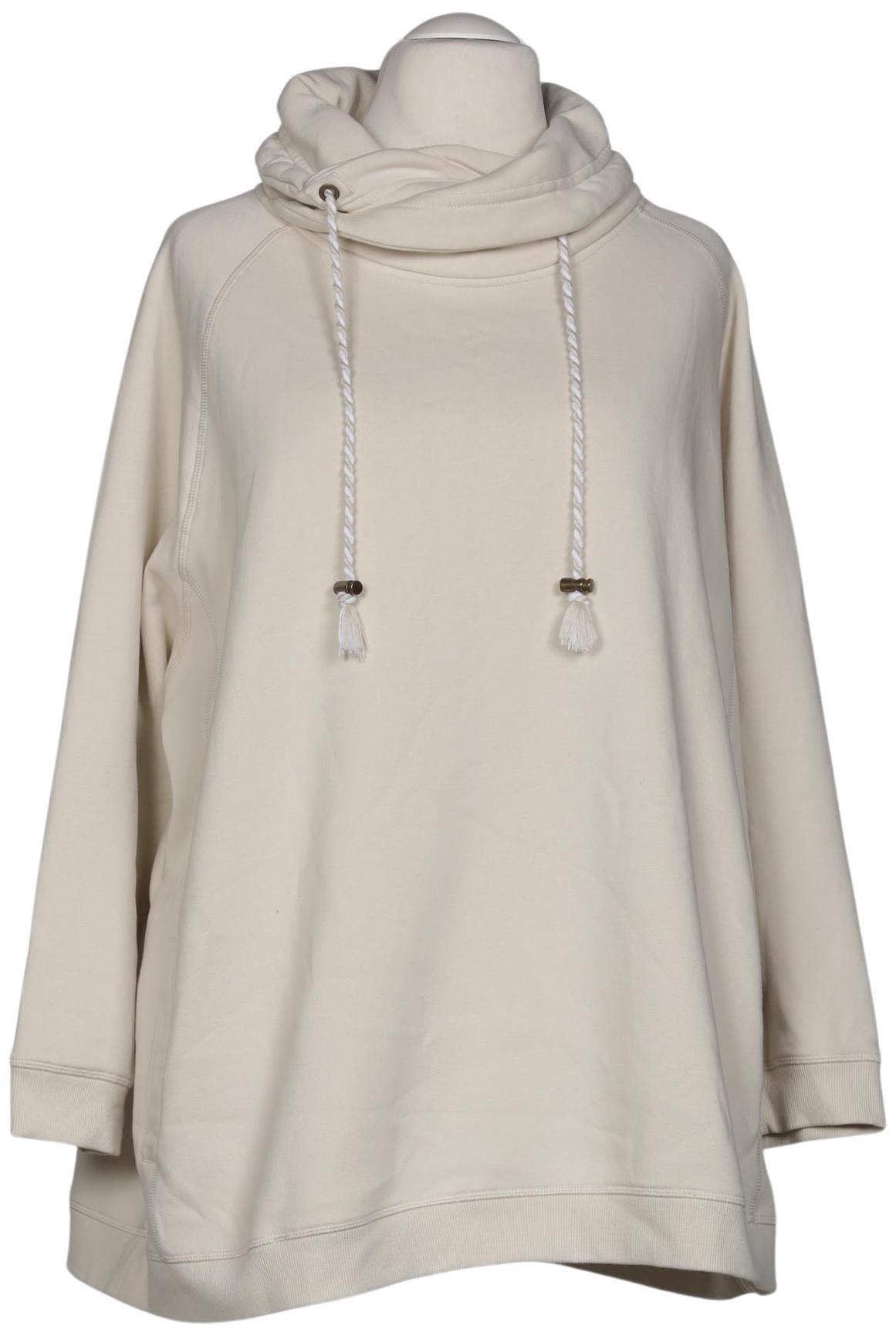 

Ulla Popken Damen Sweatshirt, cremeweiß, Gr. 54