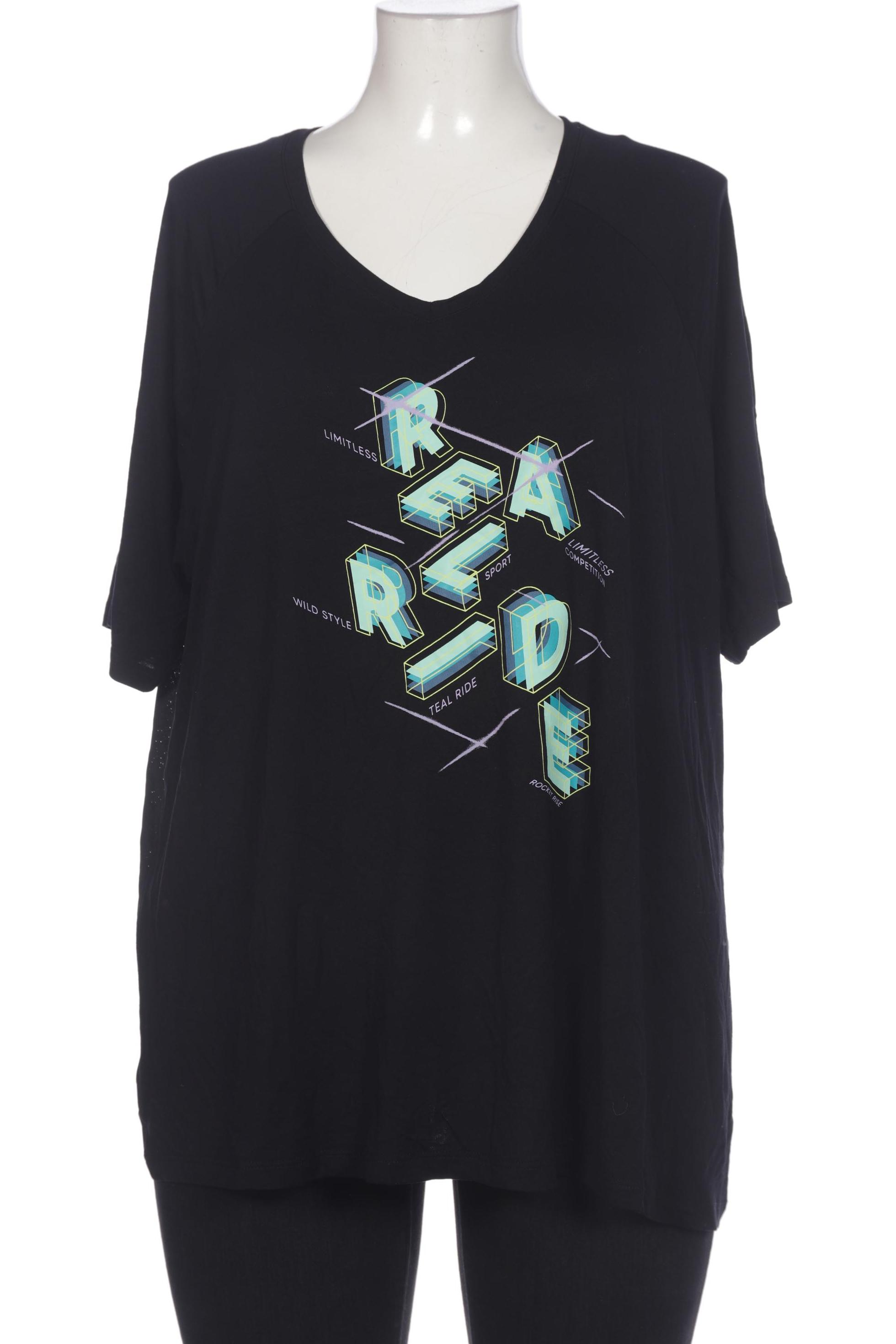 

Ulla Popken Damen T-Shirt, schwarz, Gr. 50