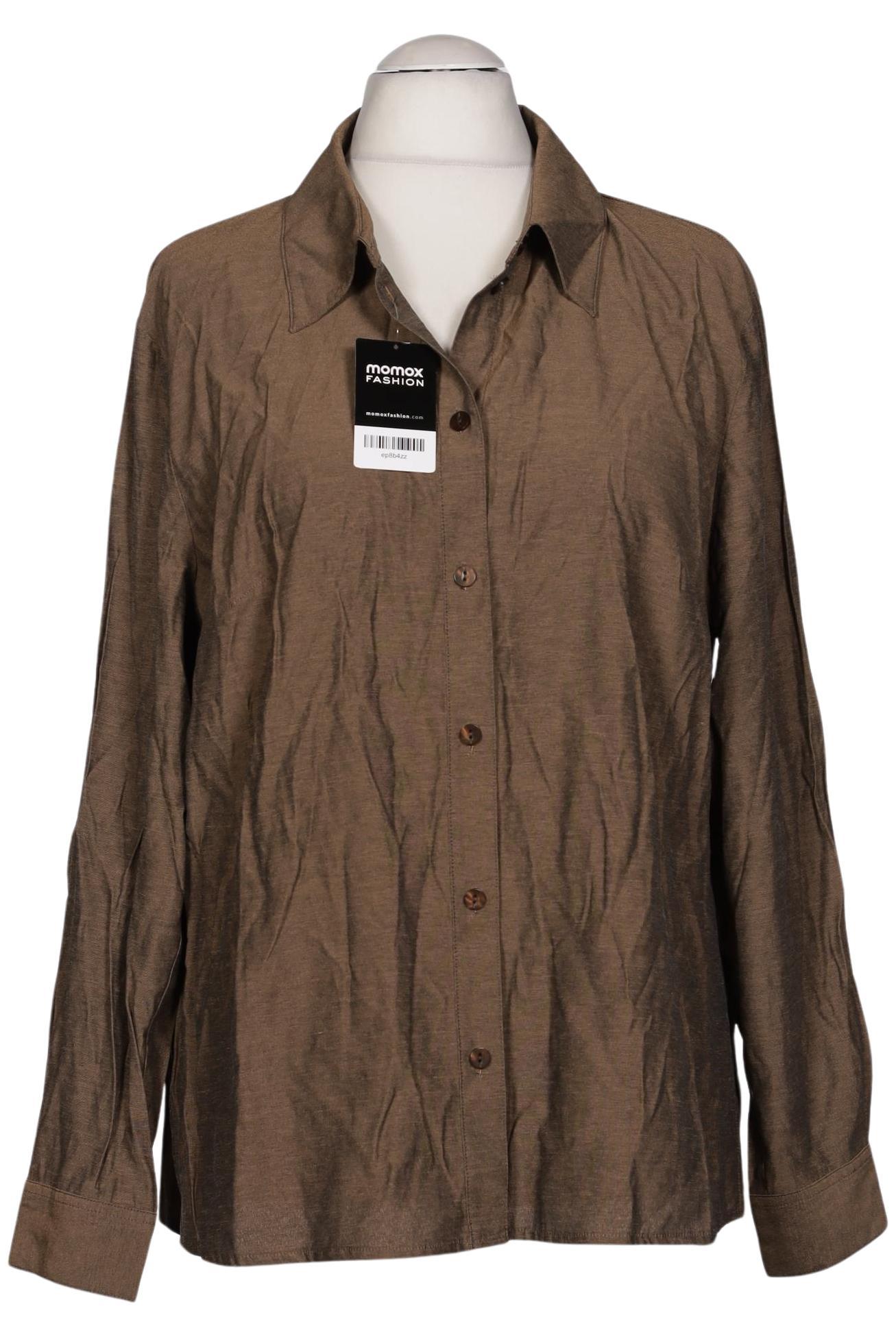 

Ulla Popken Damen Bluse, braun, Gr. 48