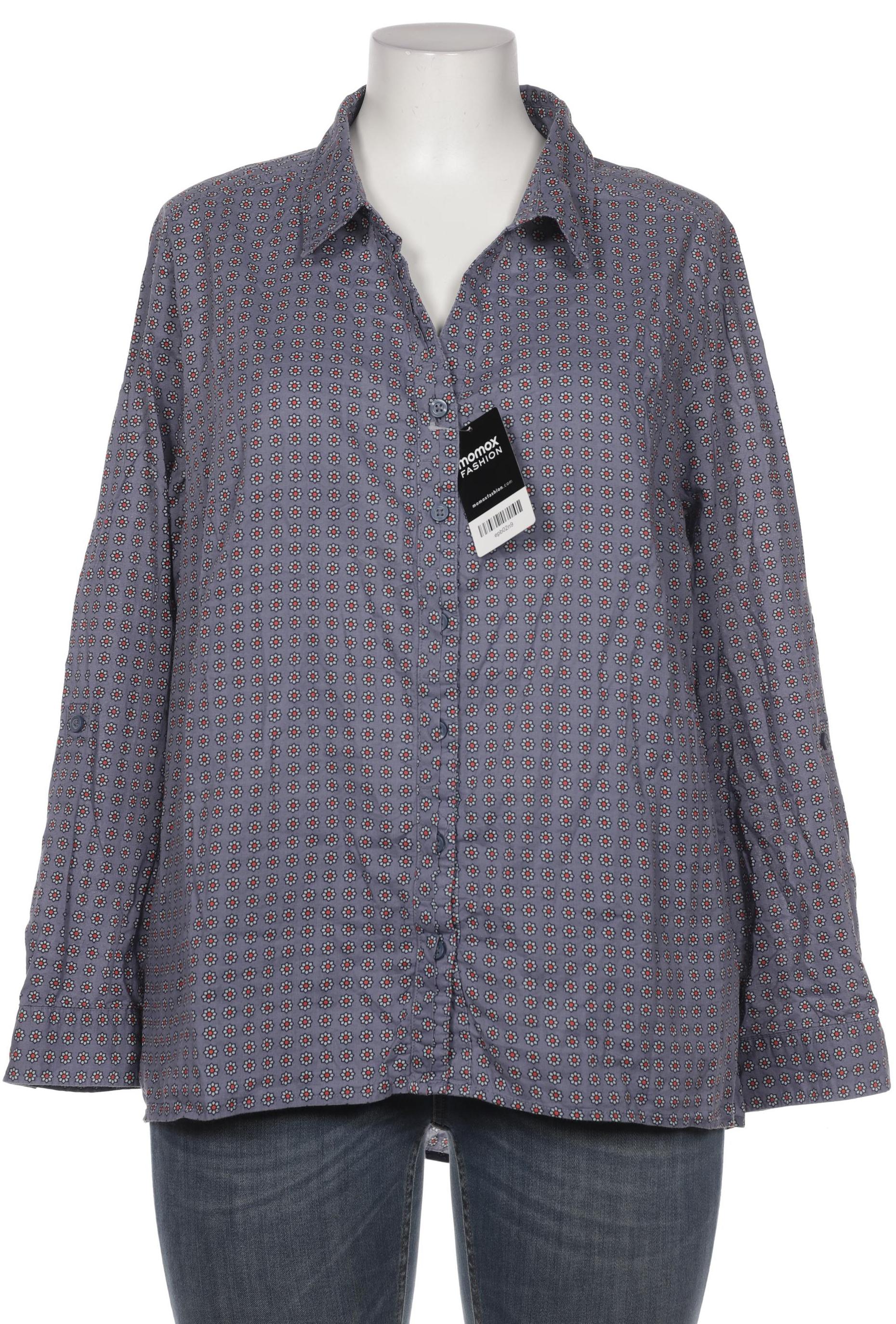 

Ulla Popken Damen Bluse, blau, Gr. 46