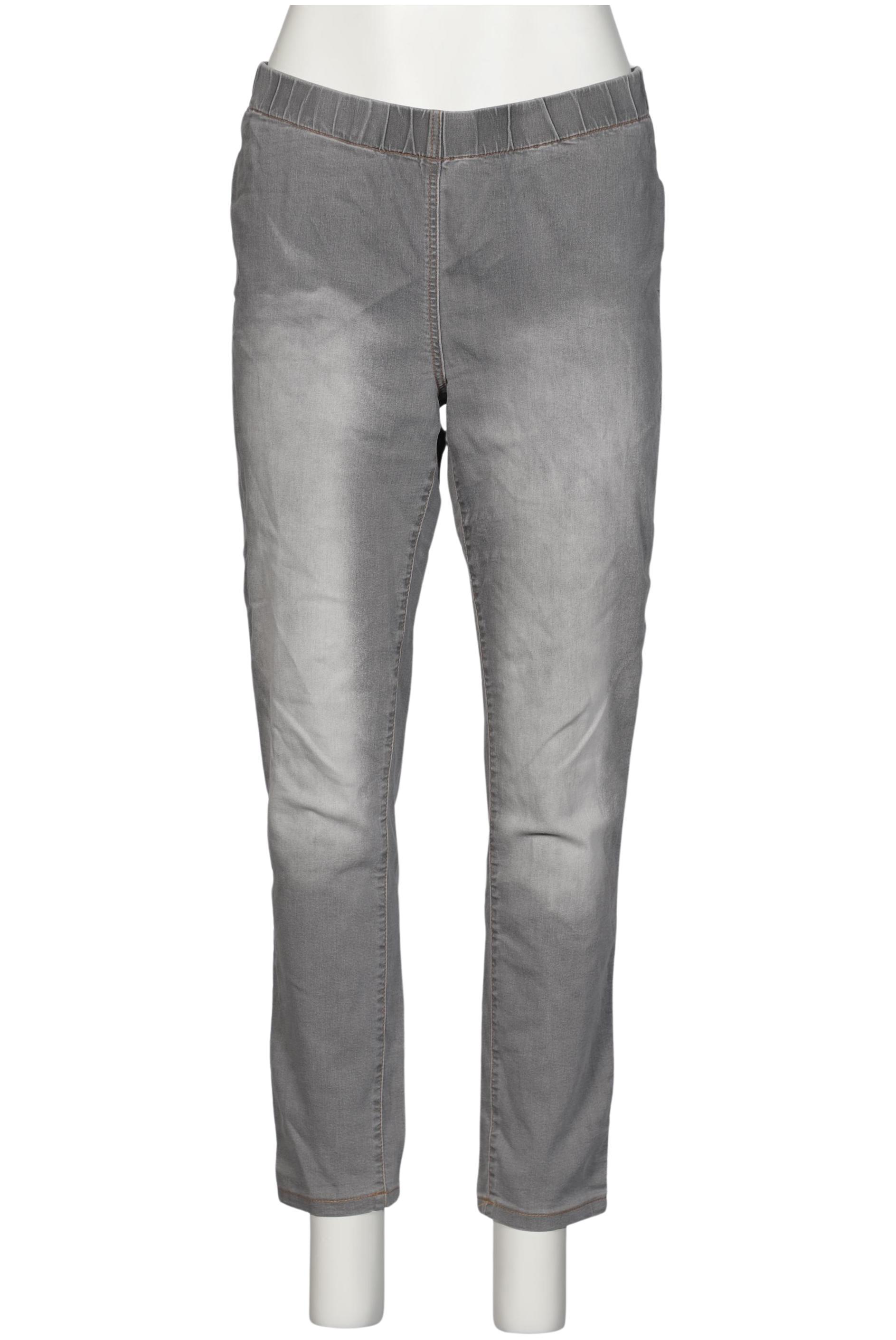 

Ulla Popken Damen Jeans, grau, Gr. 46