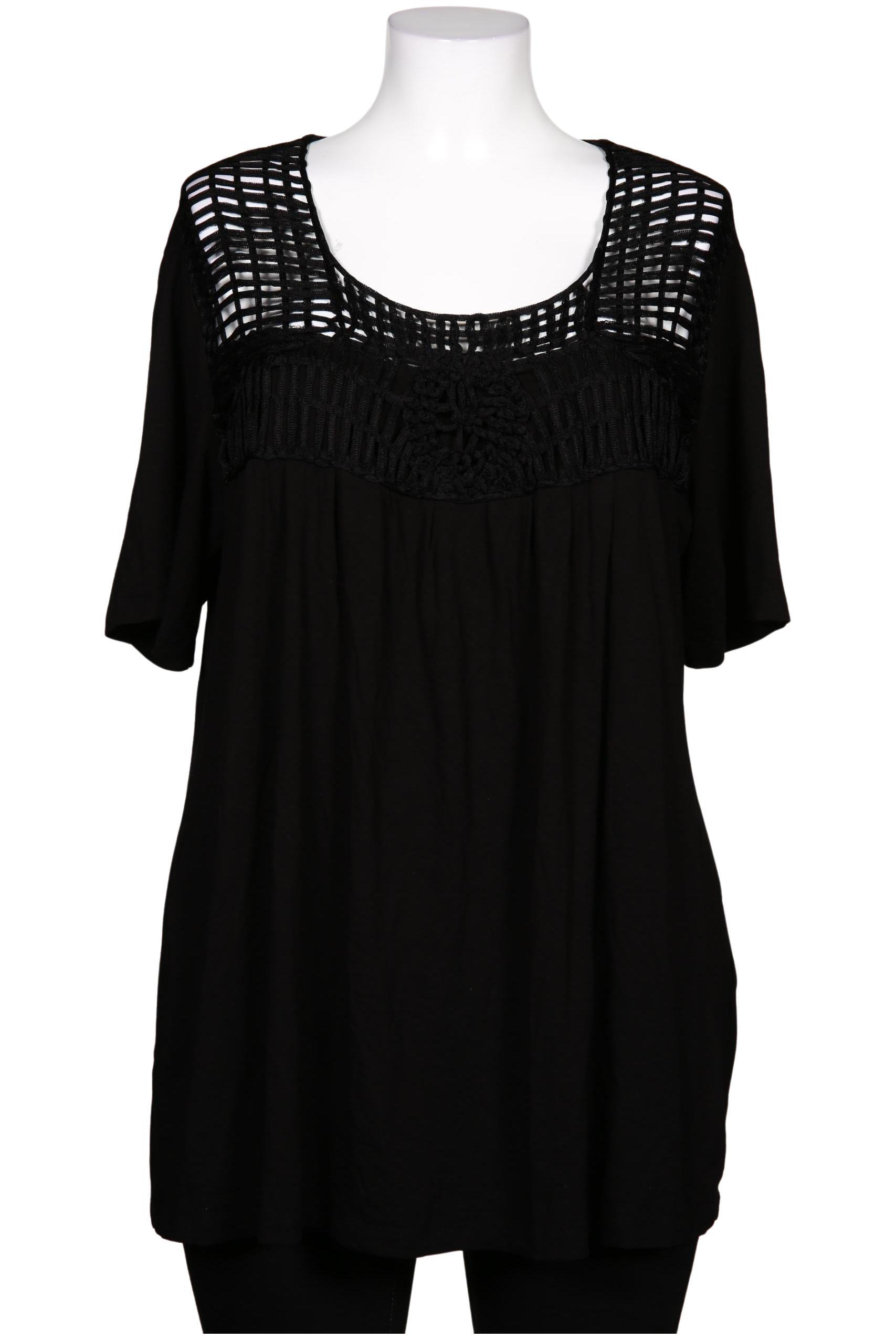 

Ulla Popken Damen T-Shirt, schwarz, Gr. 50