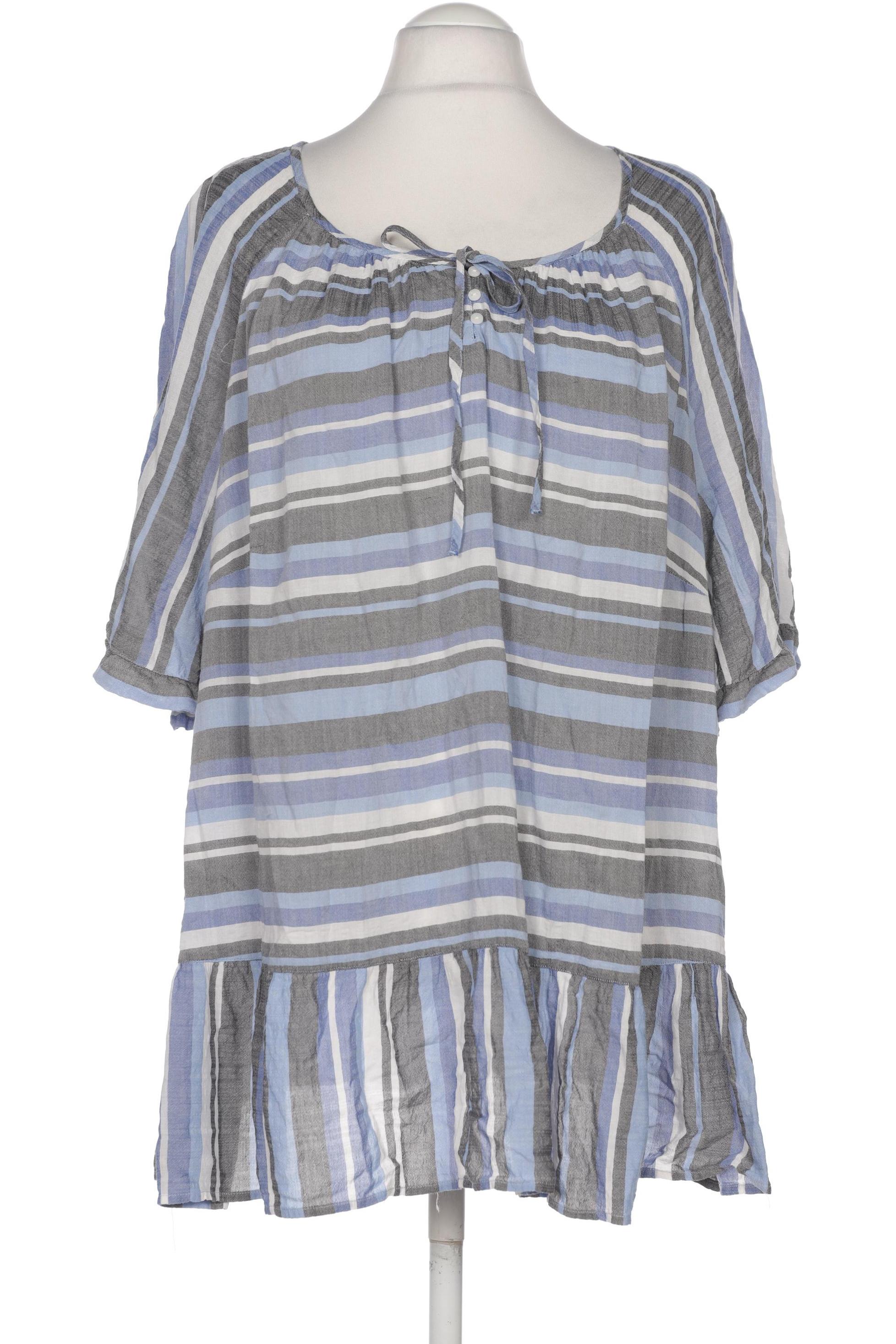 

Ulla Popken Damen Bluse, blau, Gr. 54