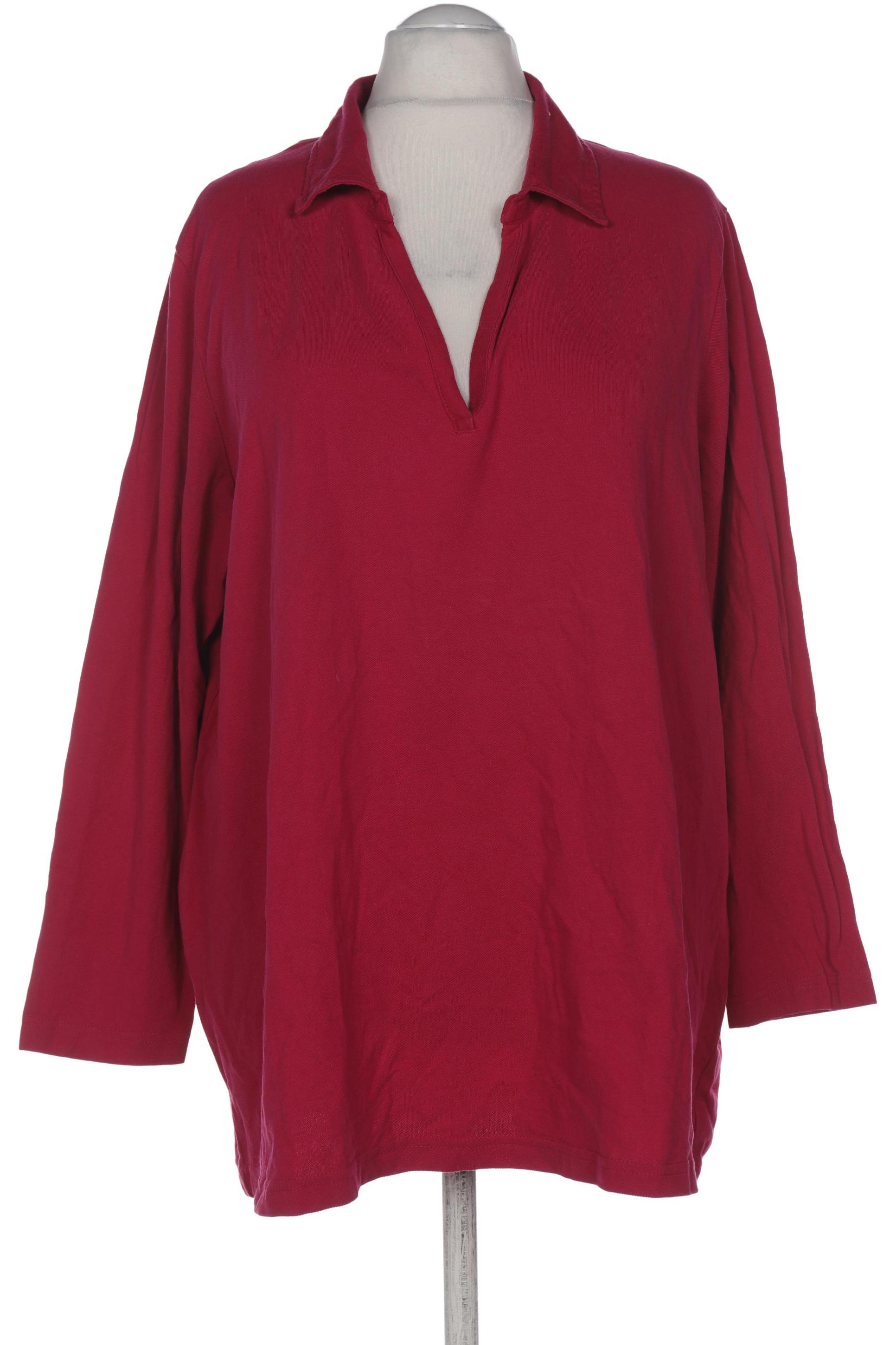 

Ulla Popken Damen Langarmshirt, pink, Gr. 54
