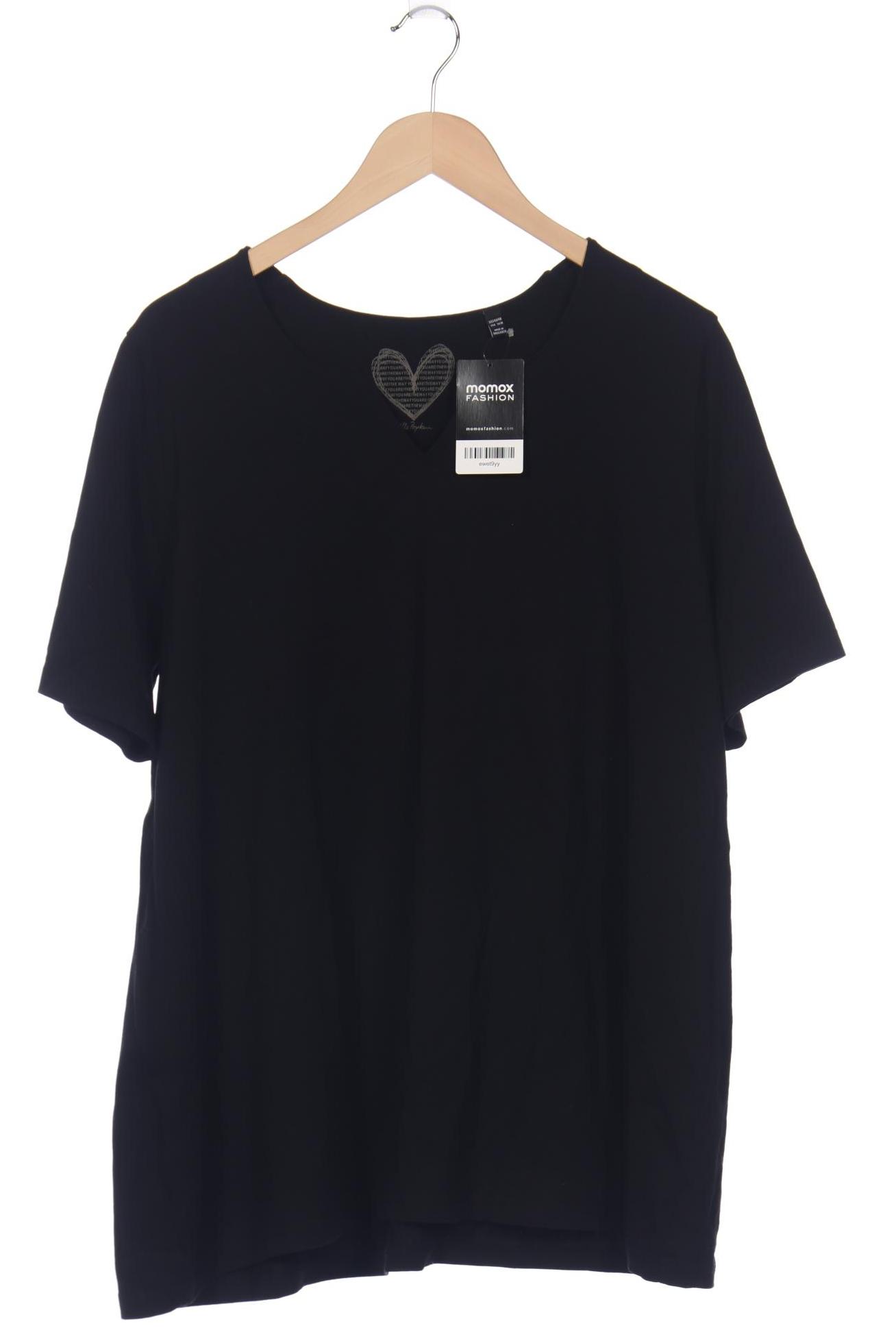 

Ulla Popken Damen T-Shirt, schwarz, Gr. 46