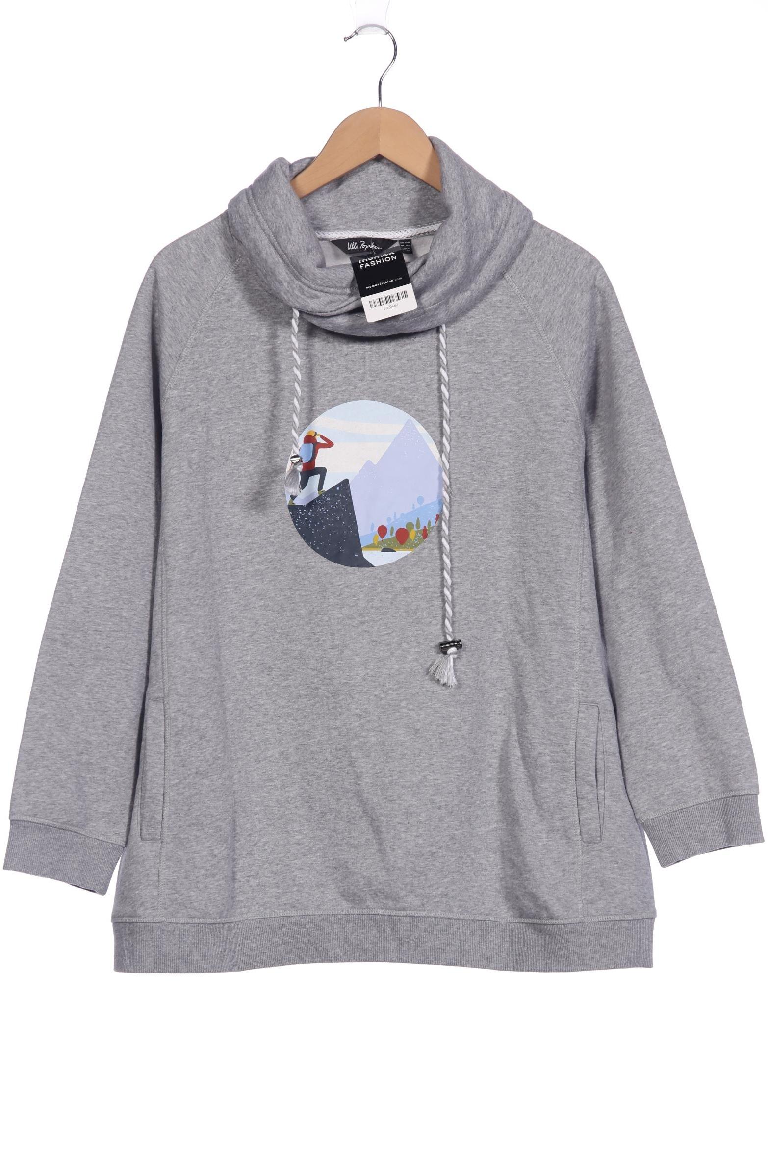 

Ulla Popken Damen Sweatshirt, grau, Gr. 46