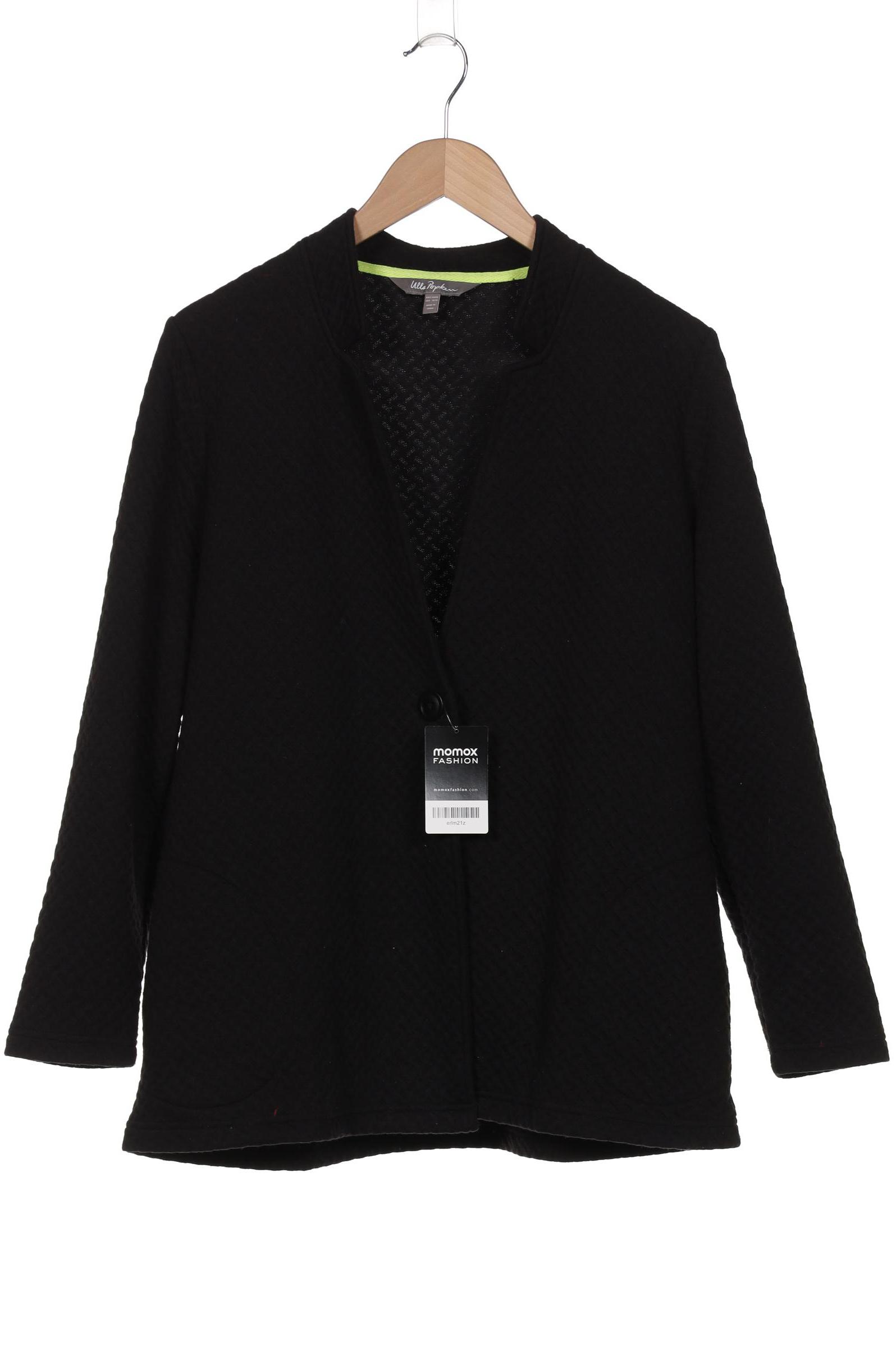 

Ulla Popken Damen Strickjacke, schwarz, Gr. 42