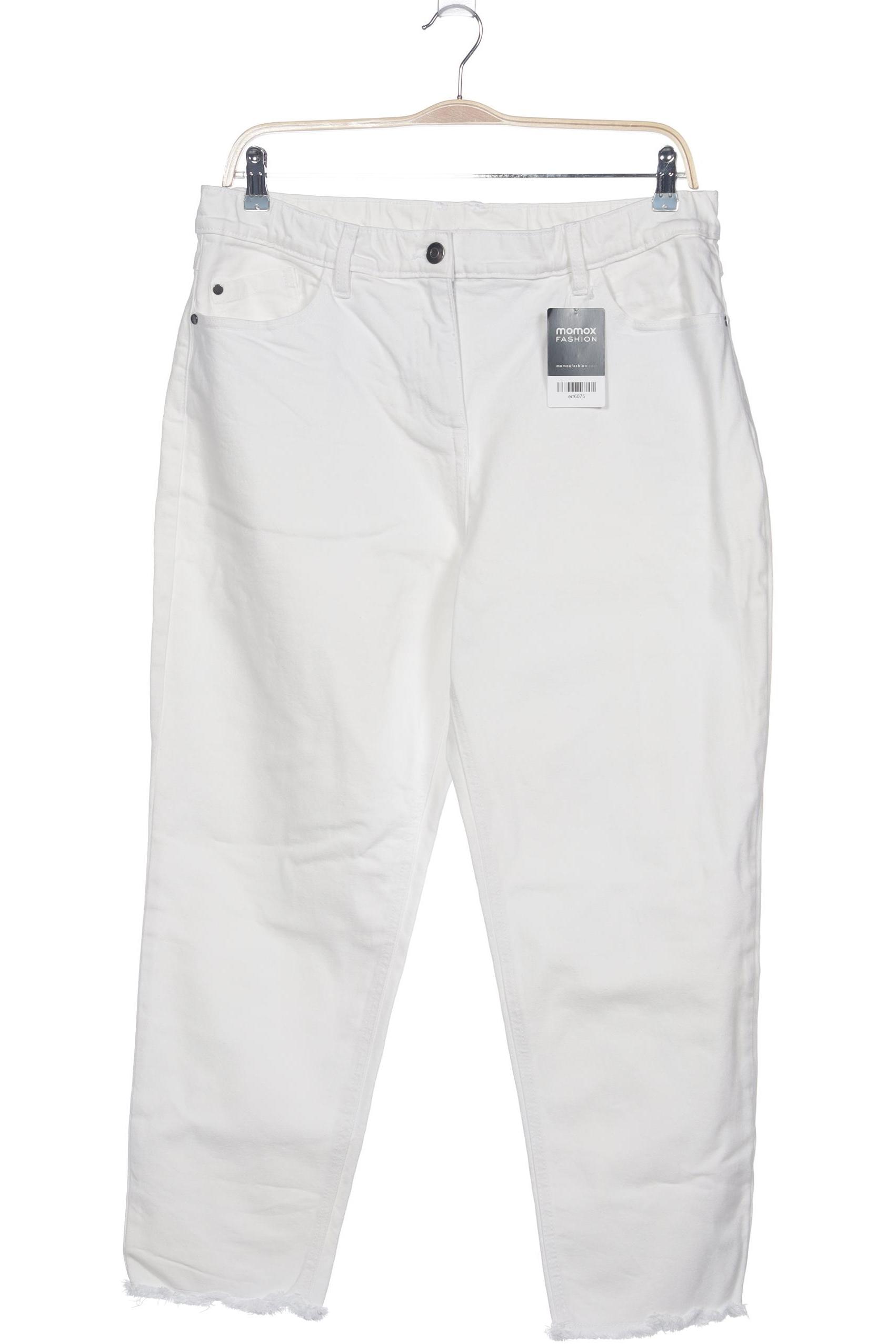 

Ulla Popken Damen Jeans, weiß, Gr. 23