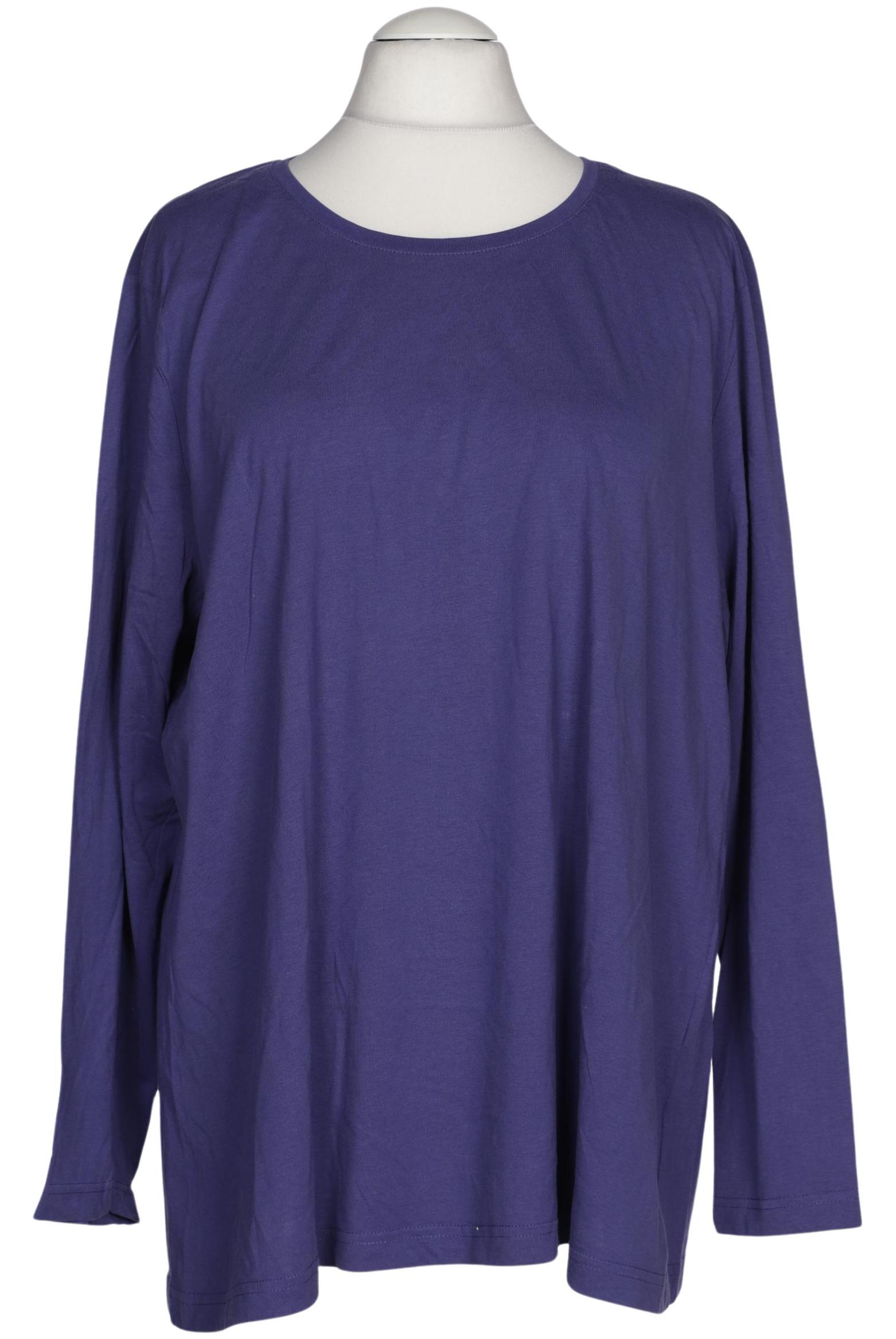 

Ulla Popken Damen Langarmshirt, flieder, Gr. 54