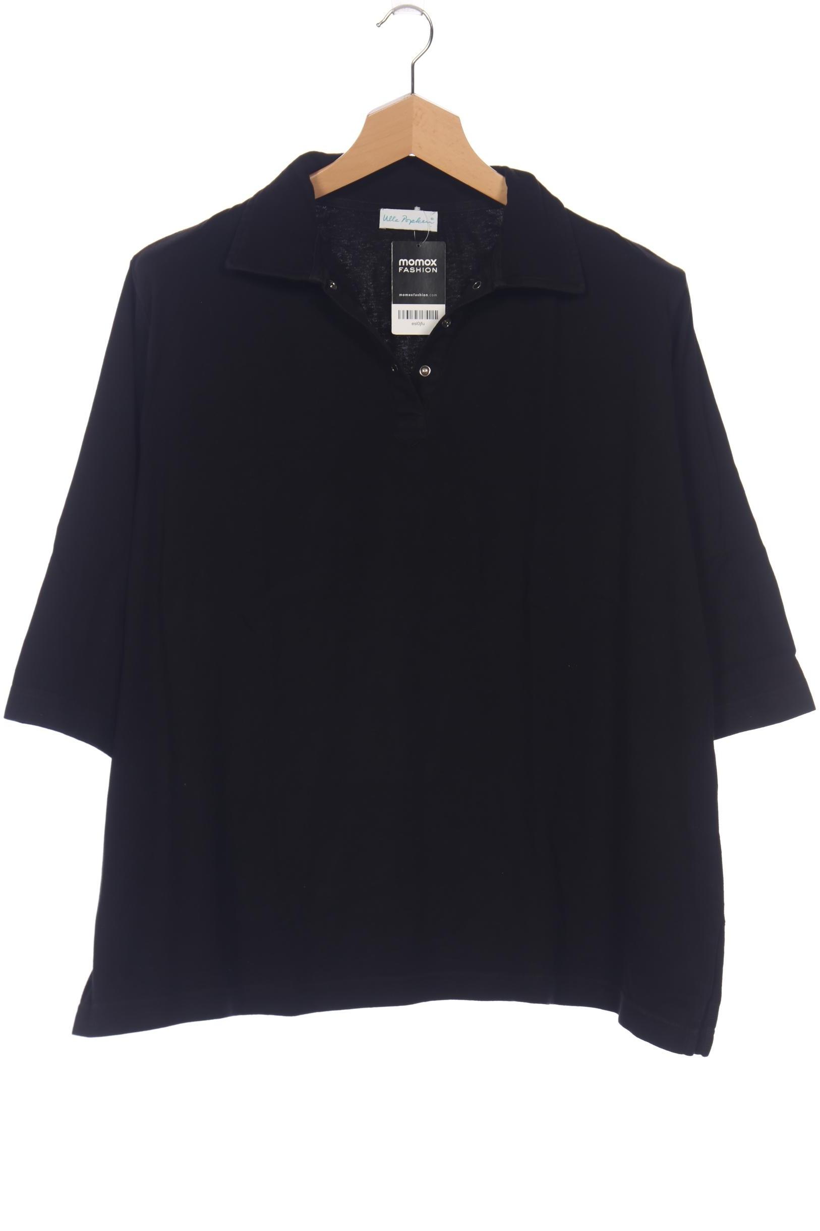 

Ulla Popken Damen Poloshirt, schwarz, Gr. 50