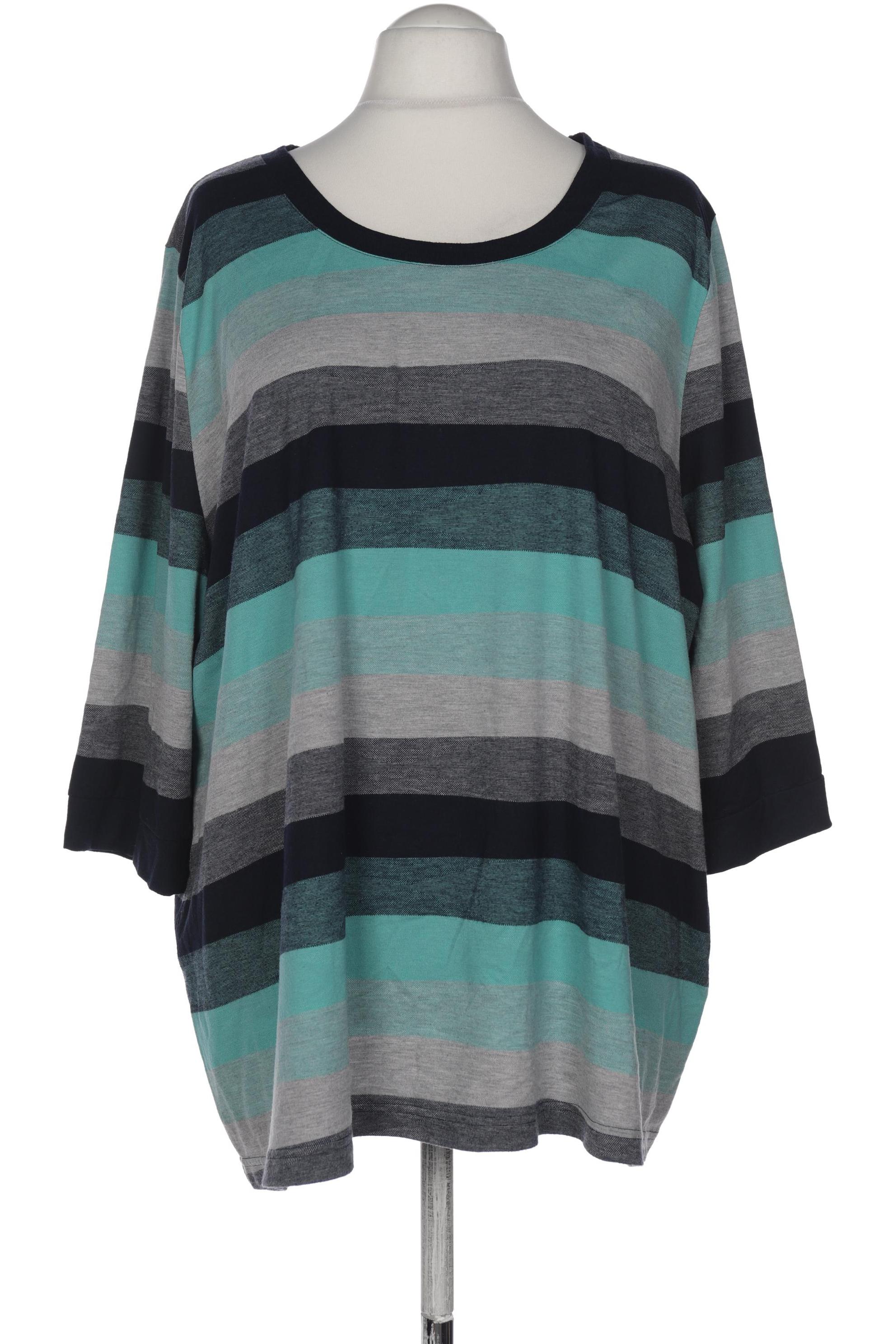 

Ulla Popken Damen Langarmshirt, grün, Gr. 54