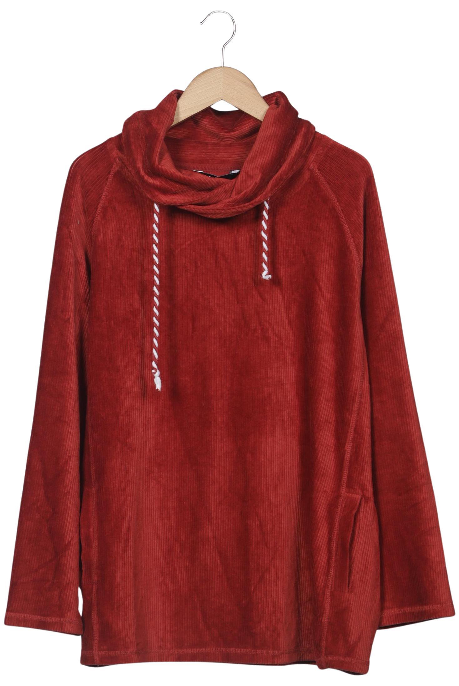 

Ulla Popken Damen Sweatshirt, rot, Gr. 46