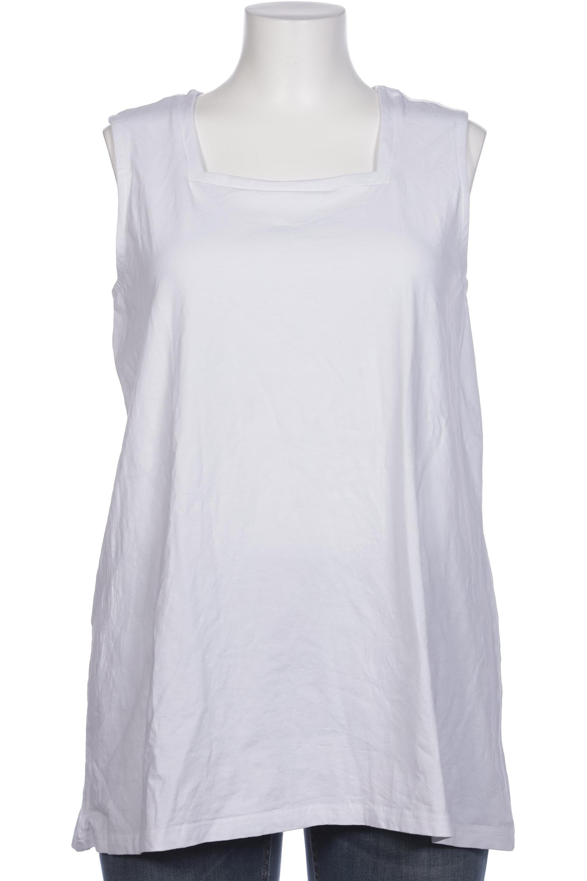 

Ulla Popken Damen Top, weiß, Gr. 46