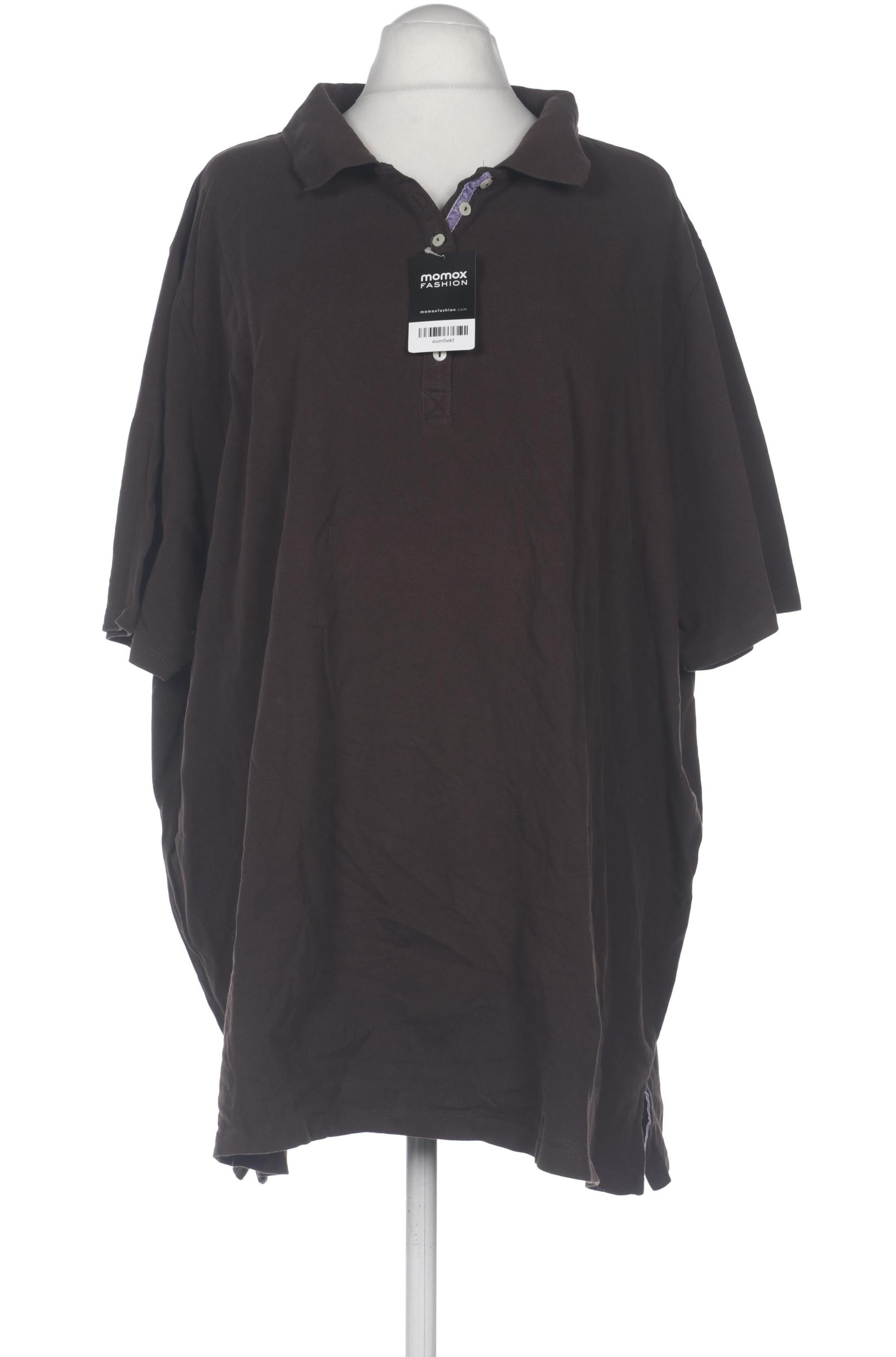 

Ulla Popken Damen Poloshirt, braun, Gr. 62