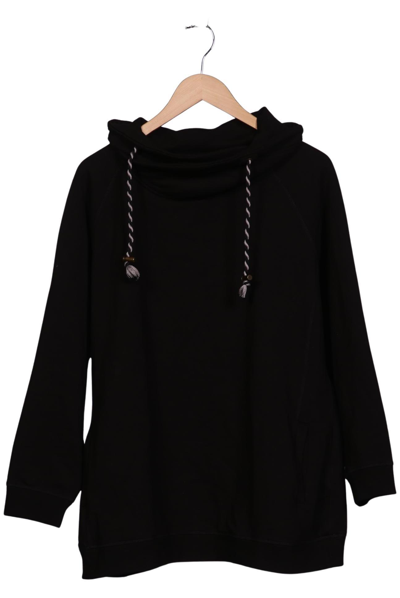 

Ulla Popken Damen Sweatshirt, schwarz, Gr. 46