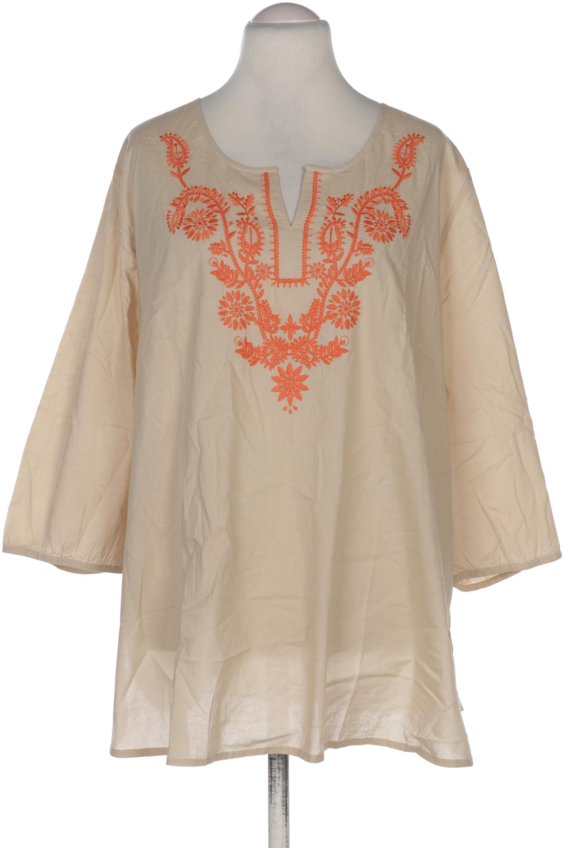 

Ulla Popken Damen Bluse, beige, Gr. 54