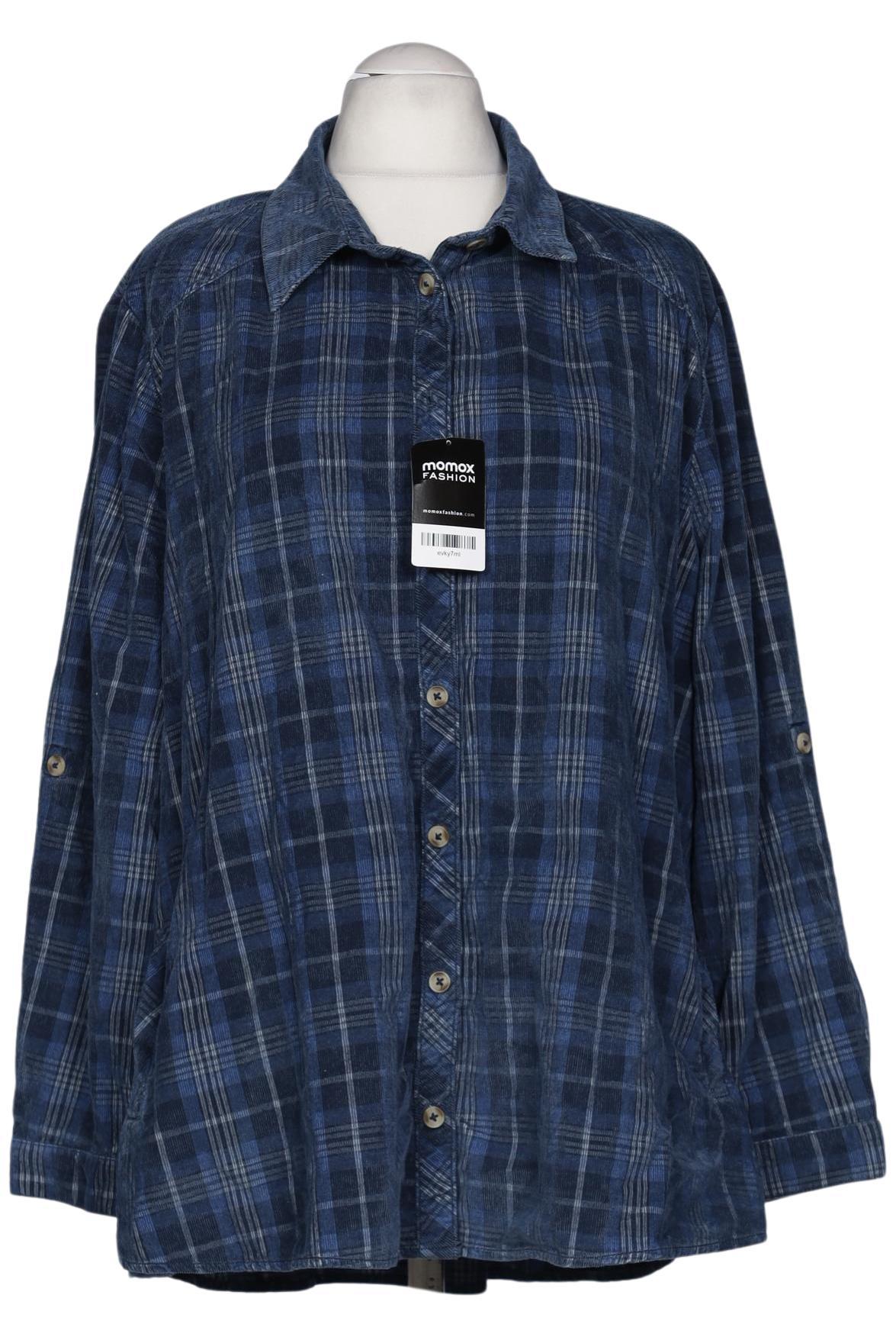 

Ulla Popken Damen Bluse, blau, Gr. 54