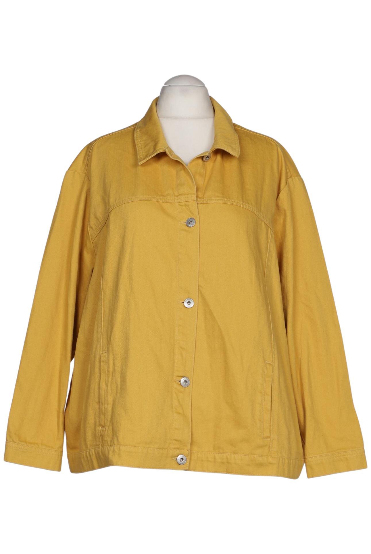 

Ulla Popken Damen Jacke, gelb, Gr. 54