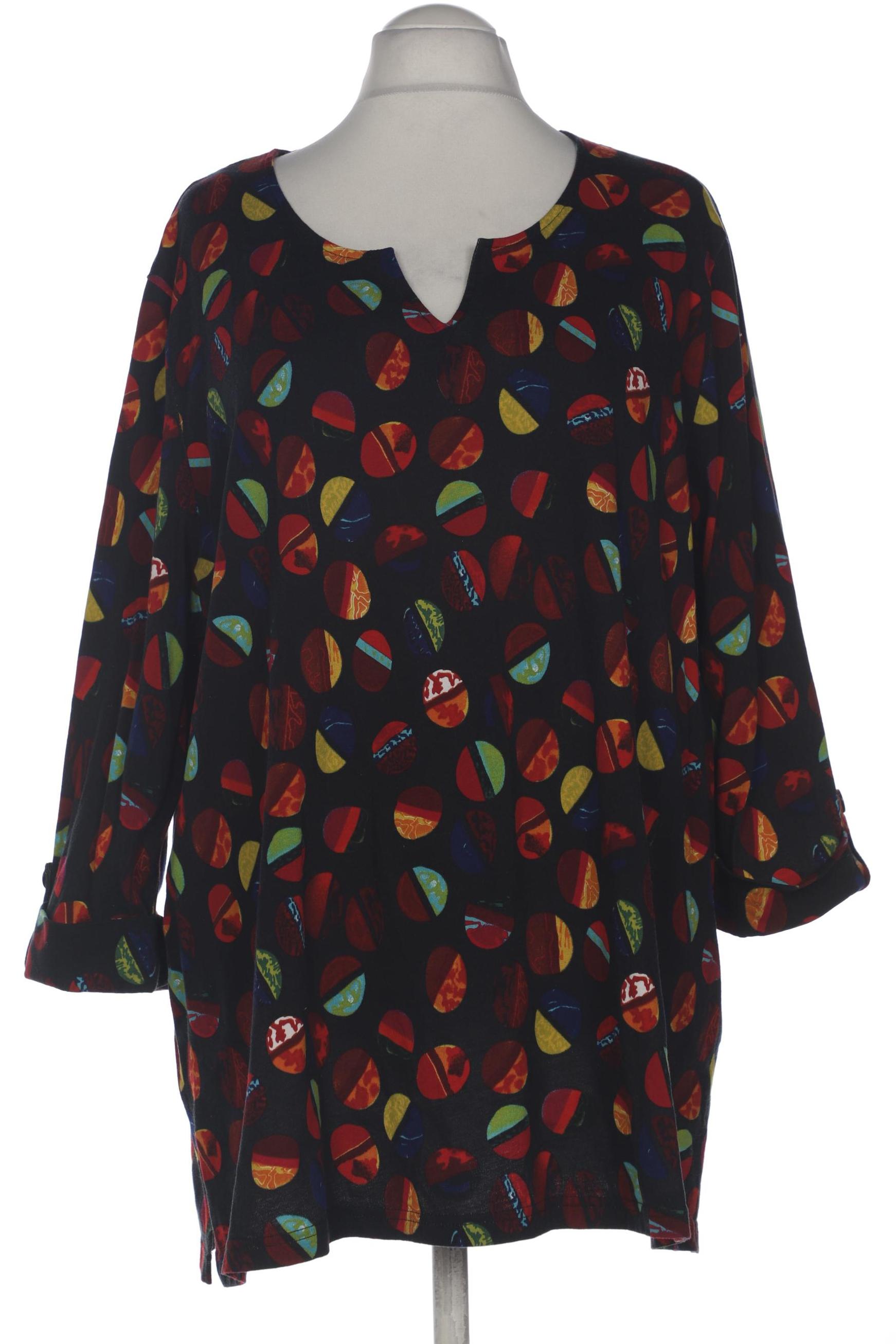 

Ulla Popken Damen Langarmshirt, schwarz, Gr. 54