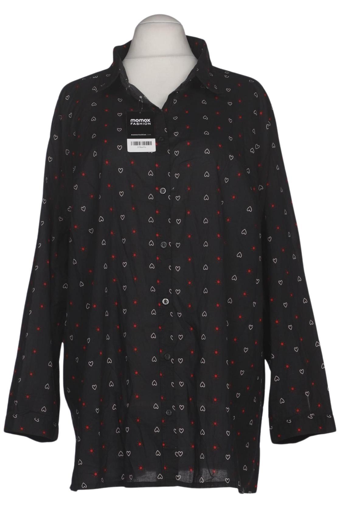 

Ulla Popken Damen Bluse, schwarz, Gr. 56