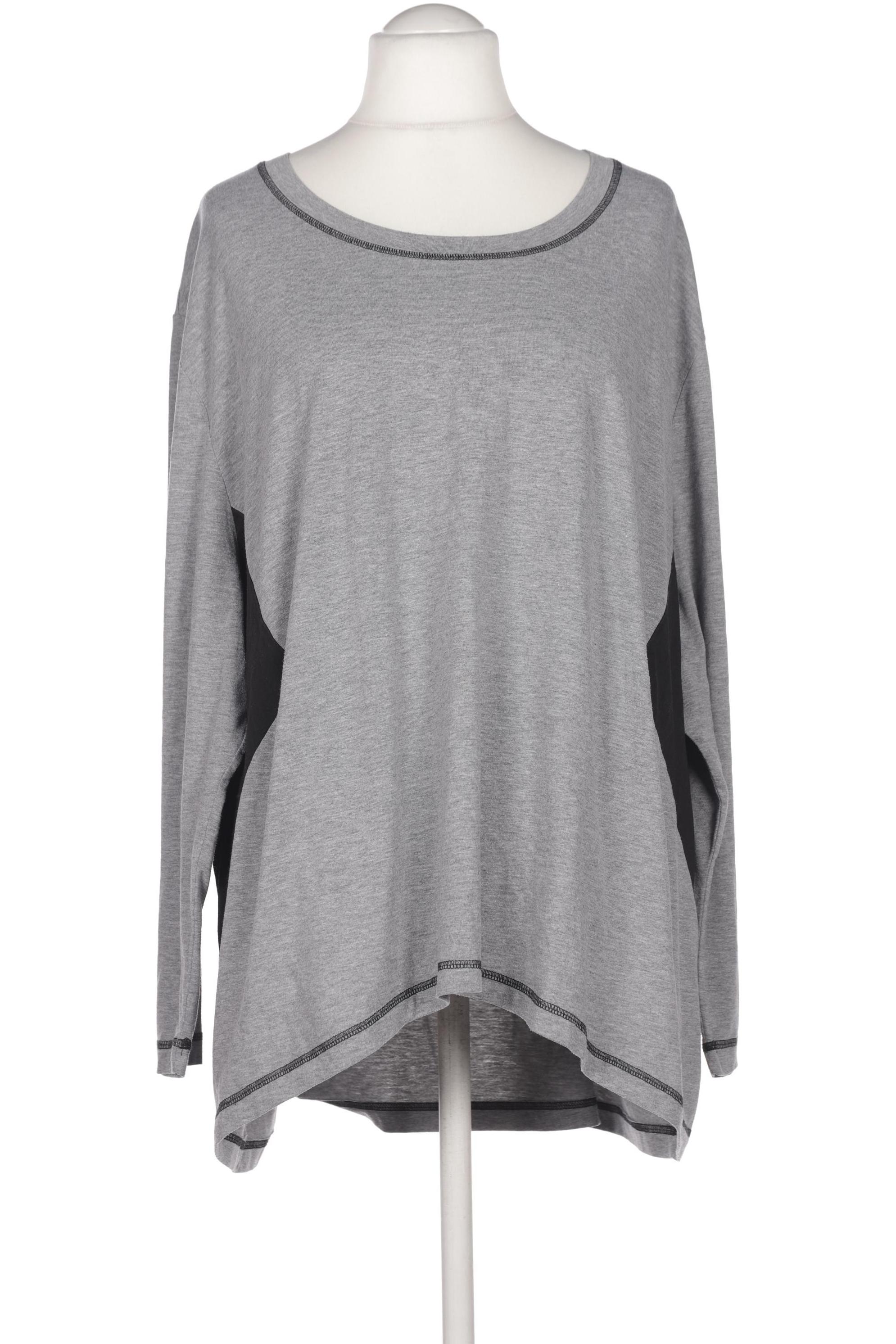 

Ulla Popken Damen Langarmshirt, grau