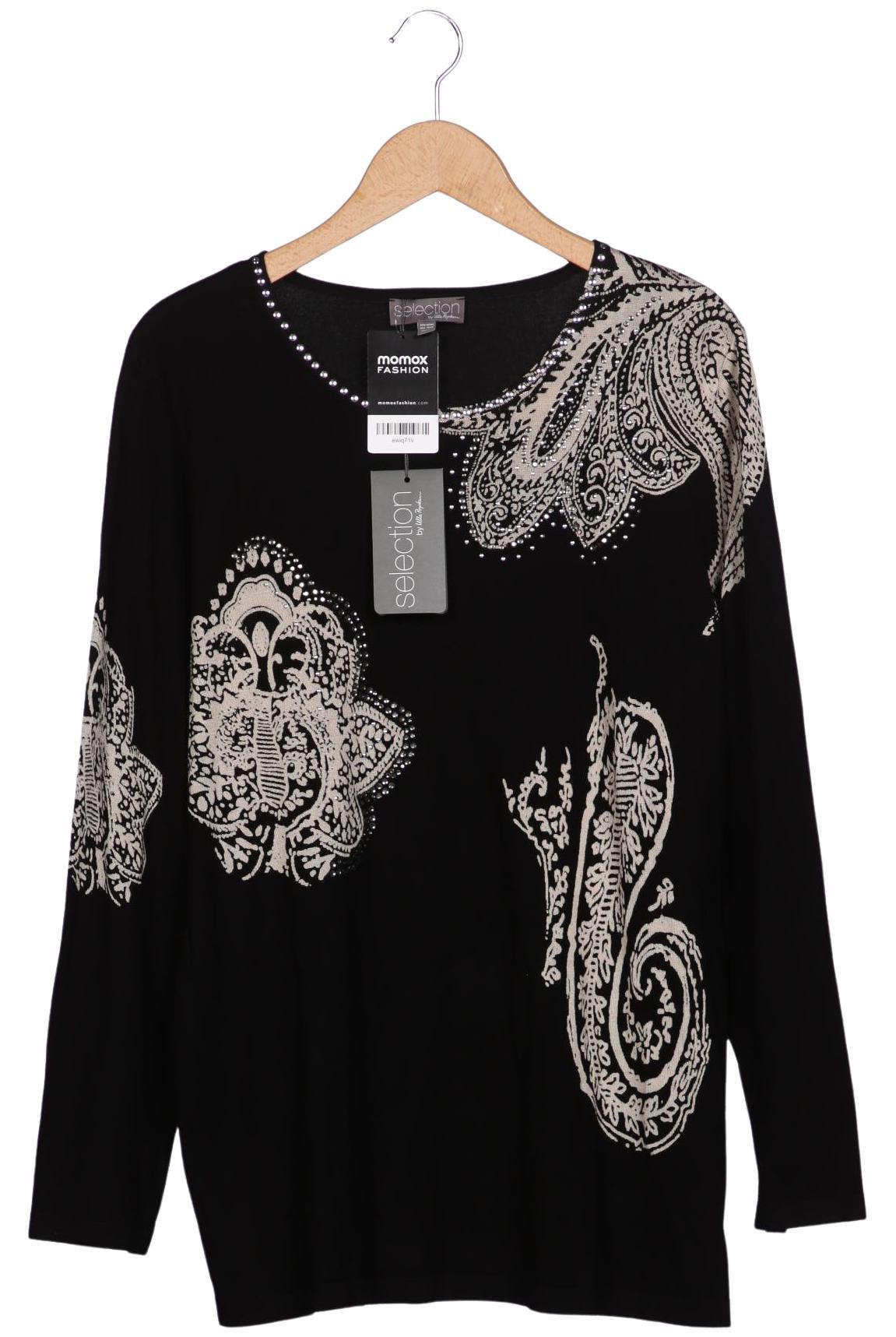 

Ulla Popken Damen Pullover, schwarz, Gr. 42