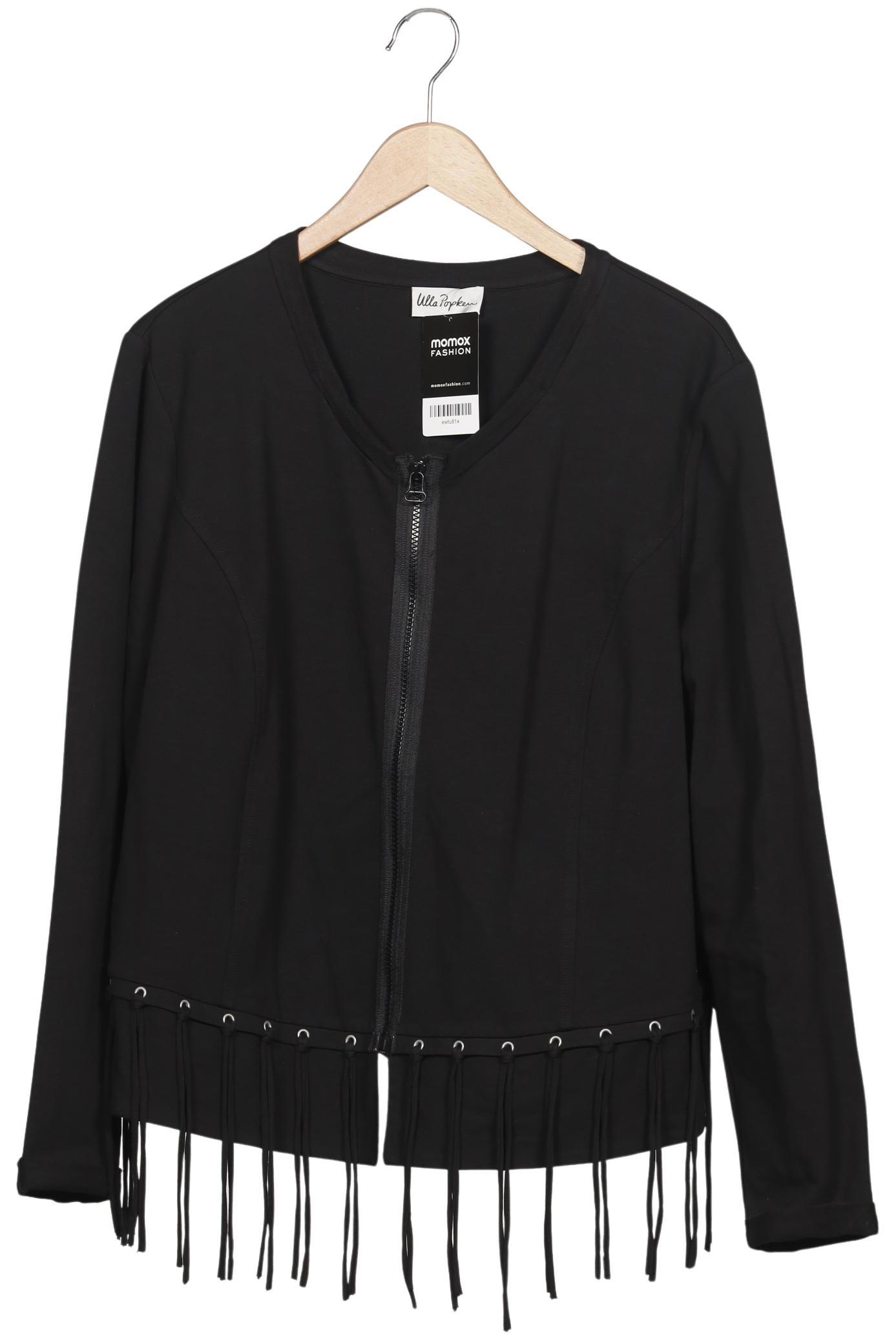 

Ulla Popken Damen Strickjacke, schwarz, Gr. 46