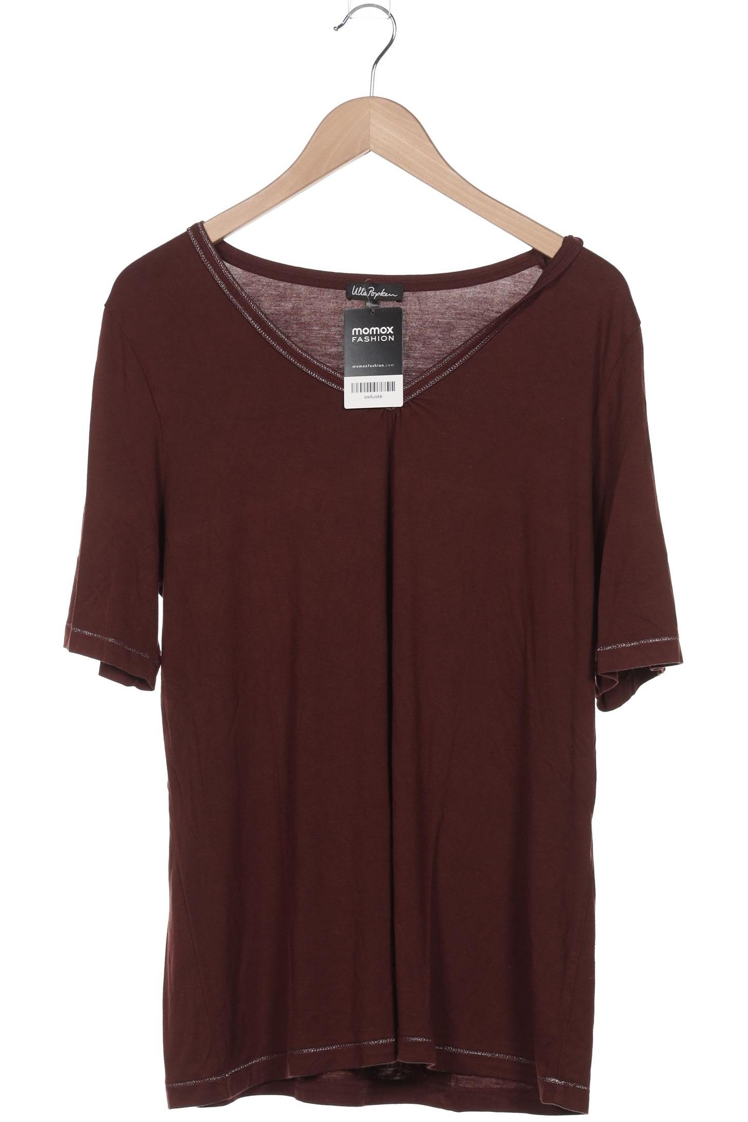 

Ulla Popken Damen T-Shirt, bordeaux, Gr. 46