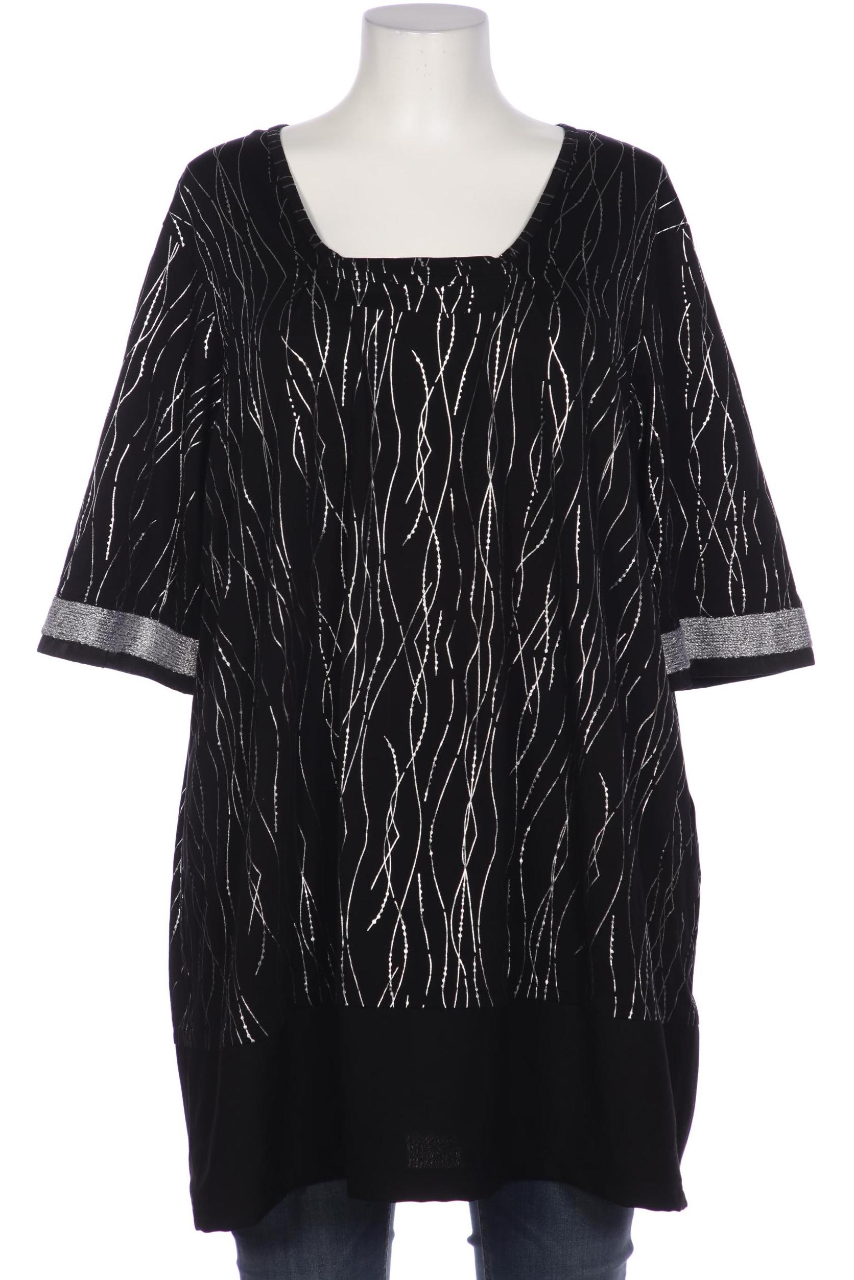 

Ulla Popken Damen Bluse, schwarz, Gr. 50