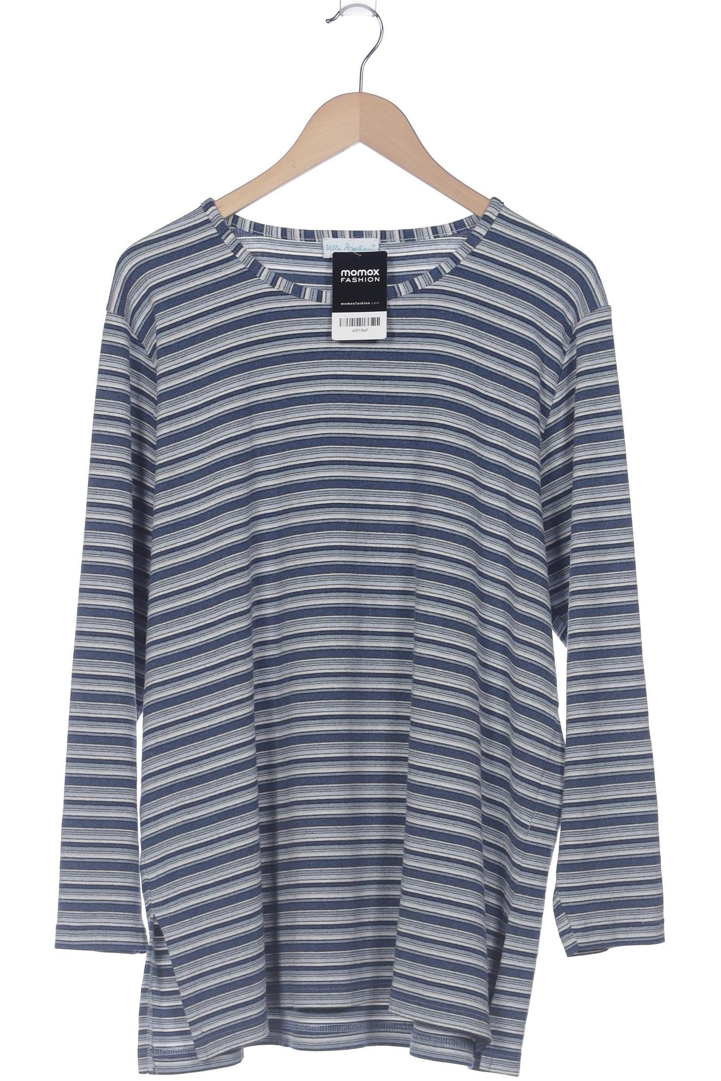 

Ulla Popken Damen Langarmshirt, blau, Gr. 46