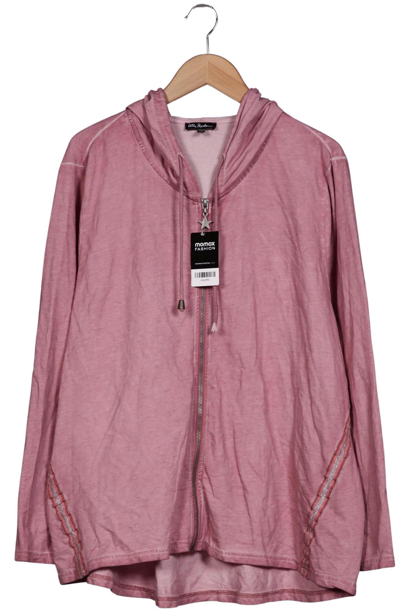 

Ulla Popken Damen Kapuzenpullover, pink, Gr. 50