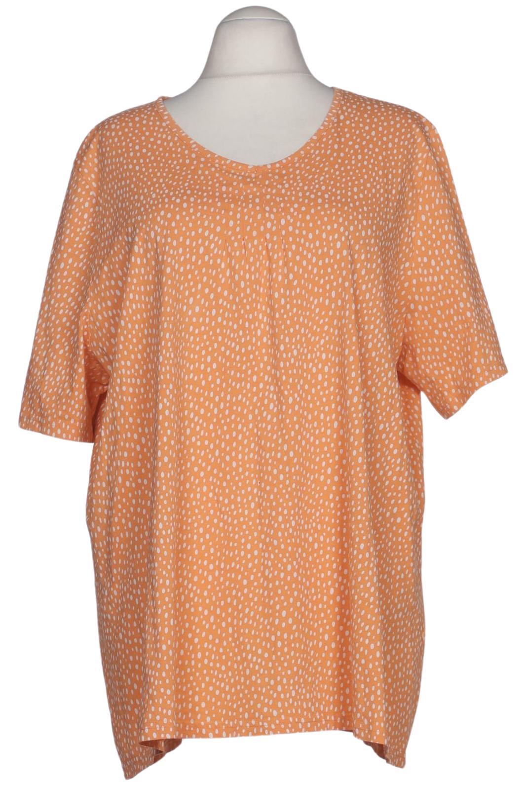 Thumbnail - Ulla Popken Damen T-Shirt, orange, Gr. 54