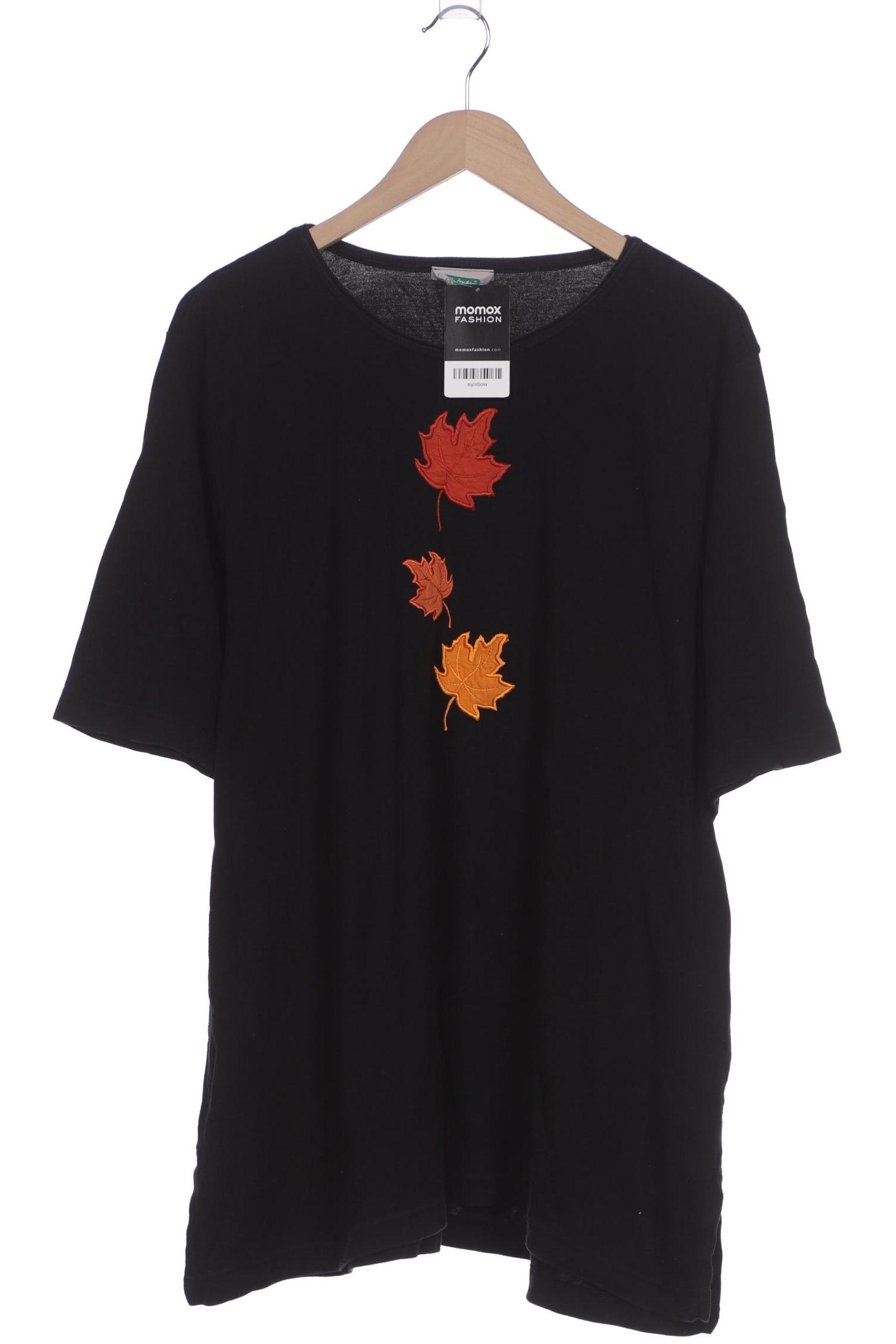 

Ulla Popken Damen T-Shirt, schwarz, Gr. 46