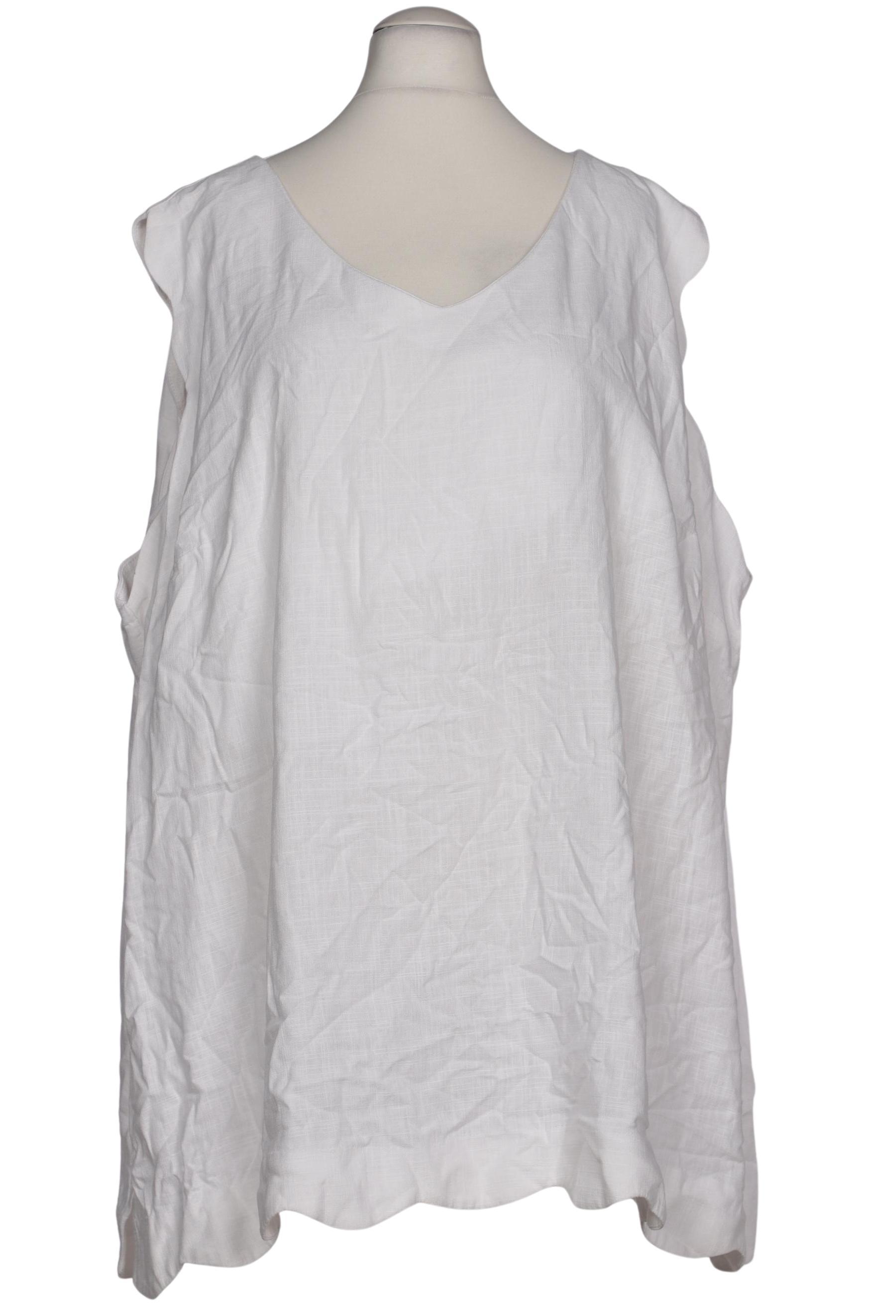 

Ulla Popken Damen Bluse, weiß, Gr. 58