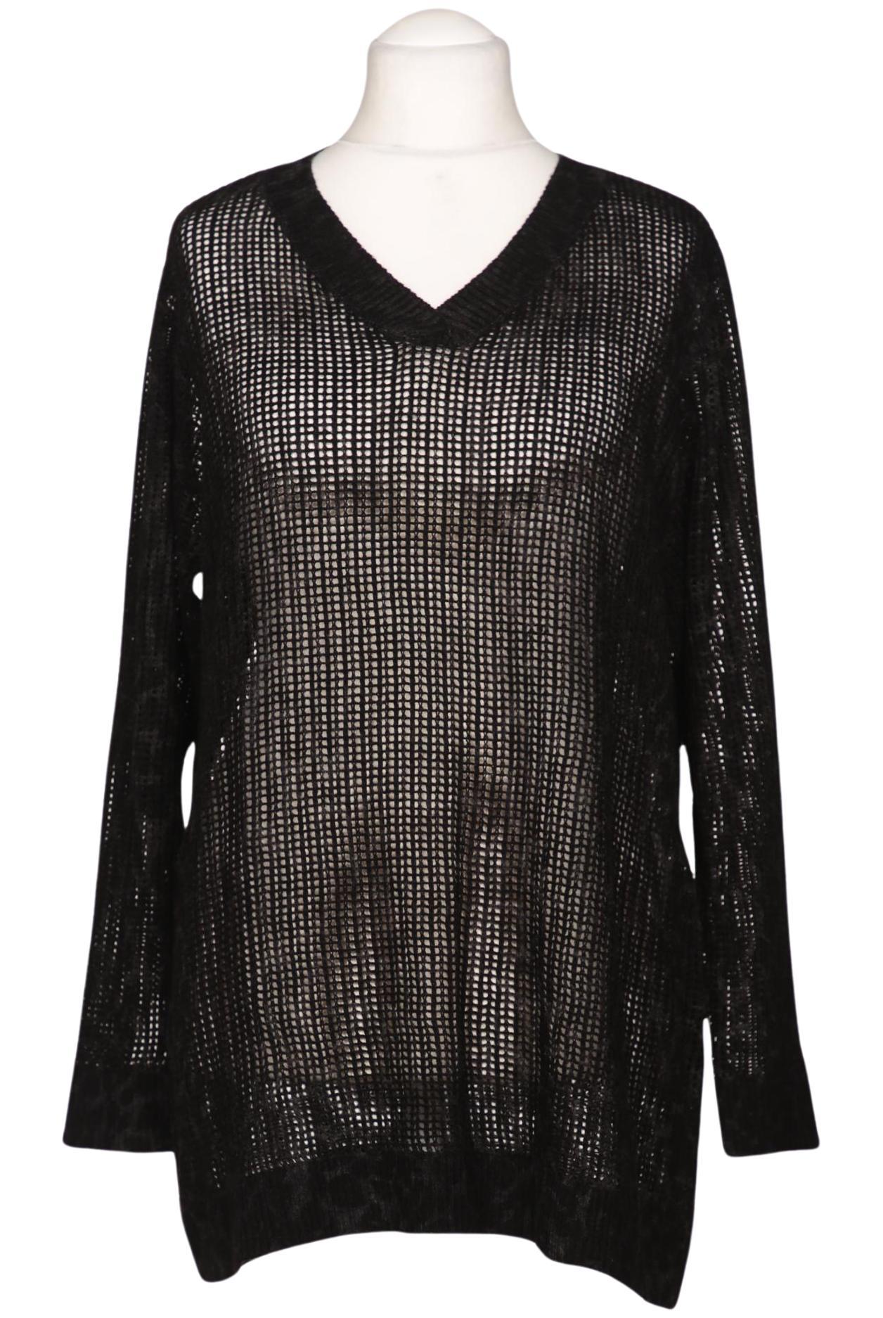 

Ulla Popken Damen Pullover, schwarz, Gr. 46