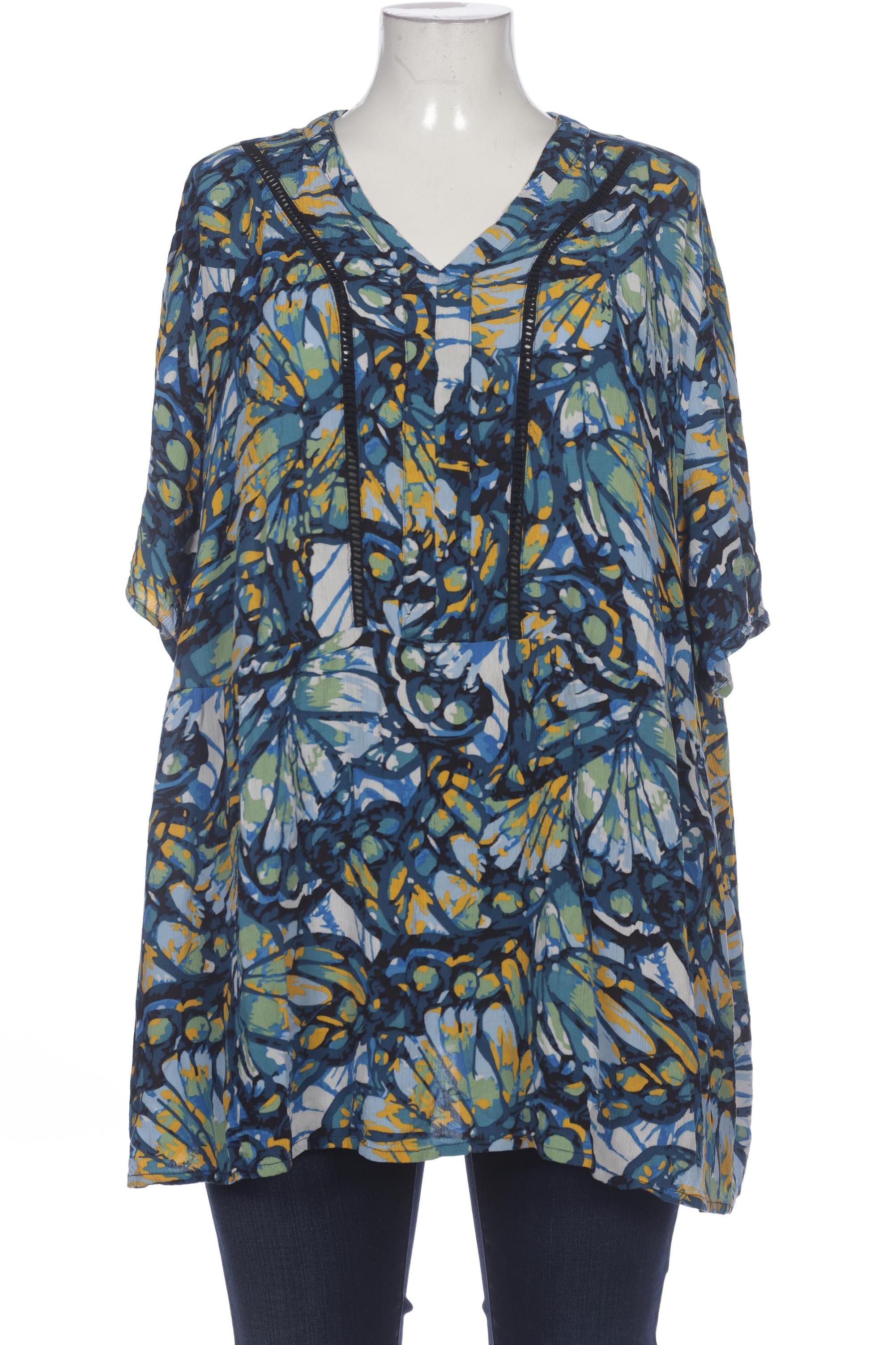 

Ulla Popken Damen Bluse, blau, Gr. 50