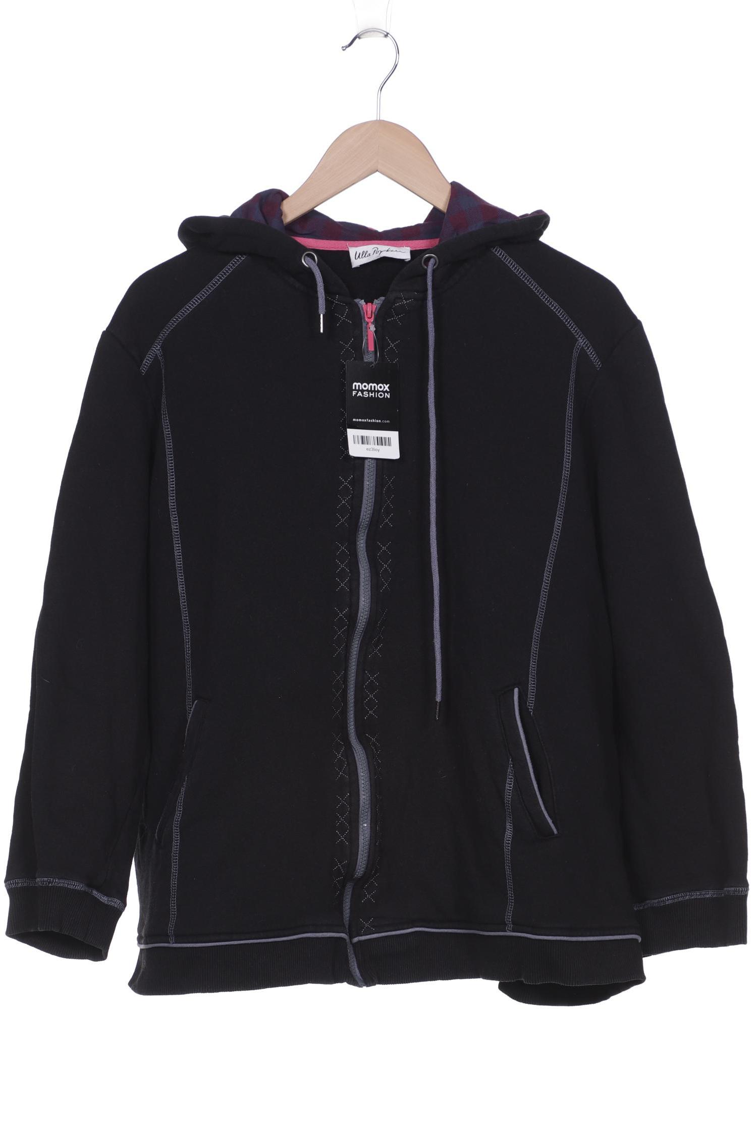 

Ulla Popken Damen Kapuzenpullover, schwarz, Gr. 50