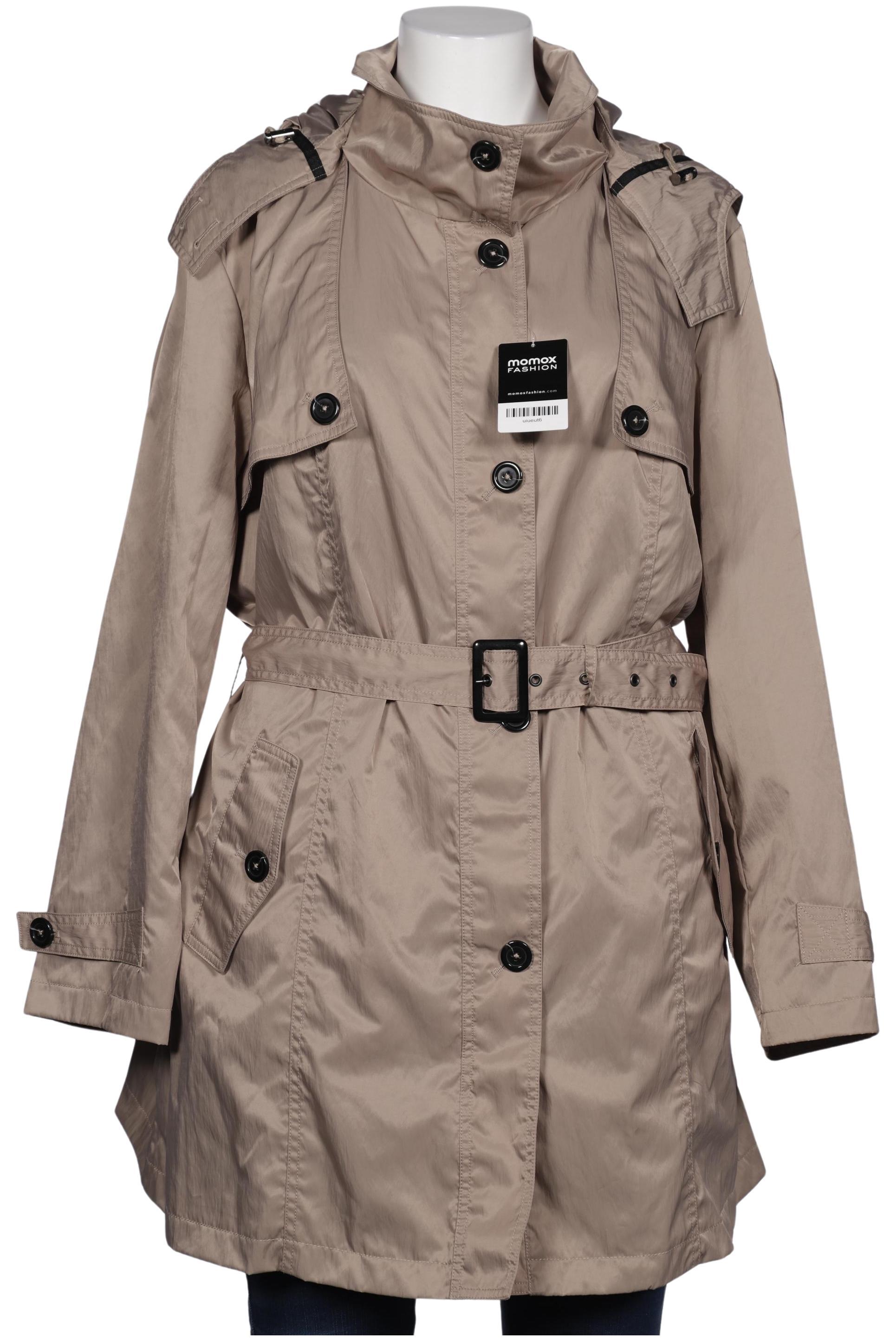 

Ulla Popken Damen Mantel, beige, Gr. 46