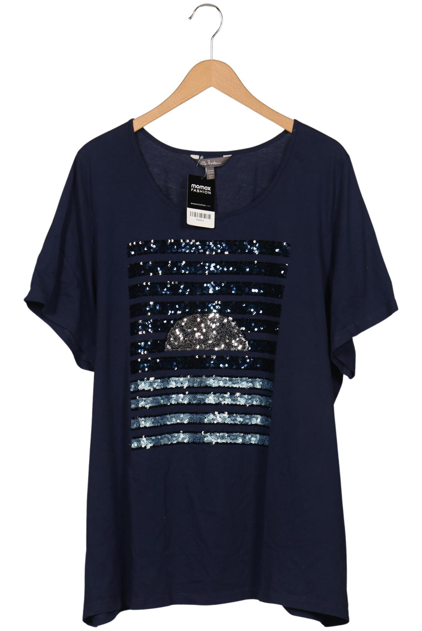 

Ulla Popken Damen T-Shirt, marineblau, Gr. 54