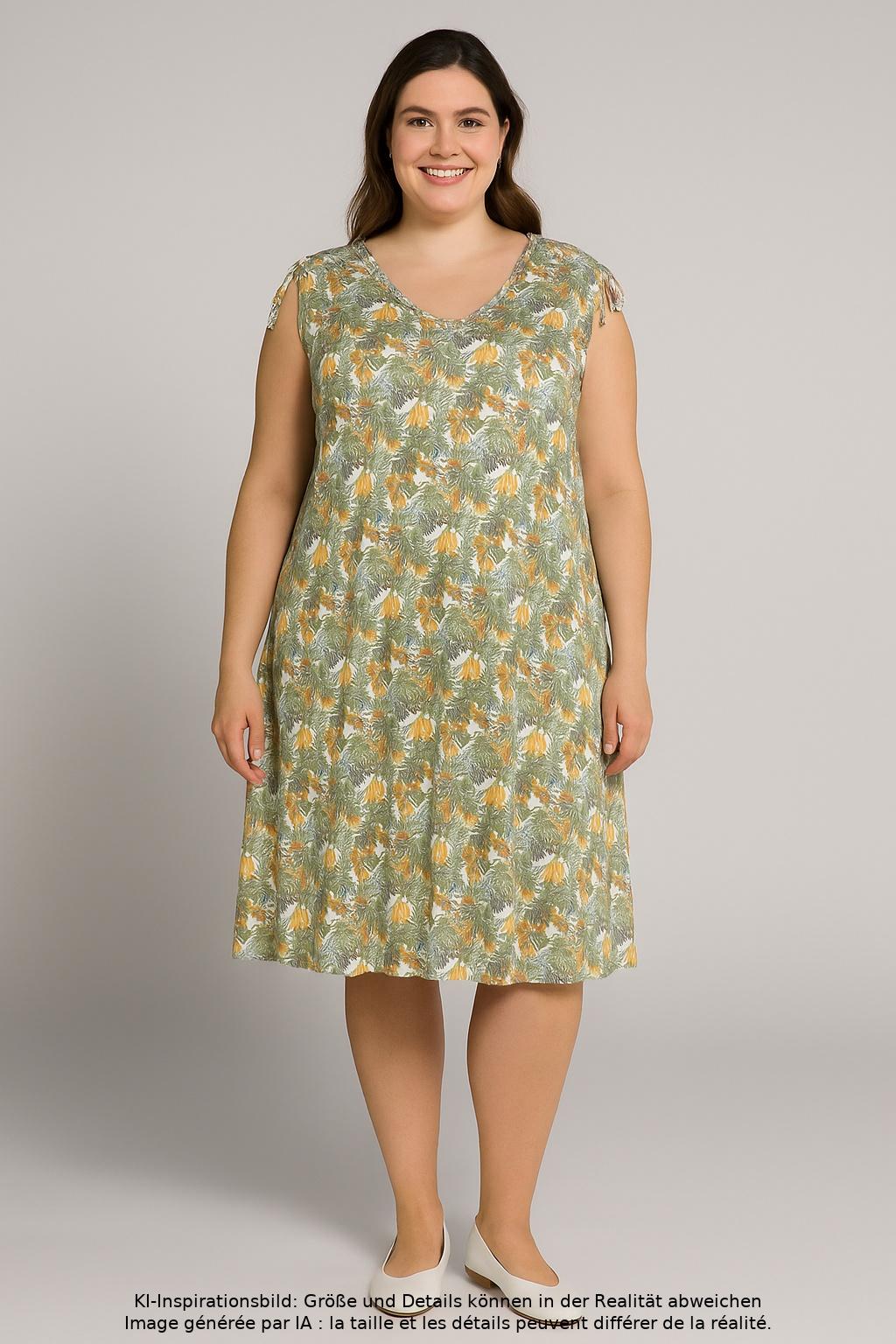 

Ulla Popken Damen Kleid, mehrfarbig, Gr. 50