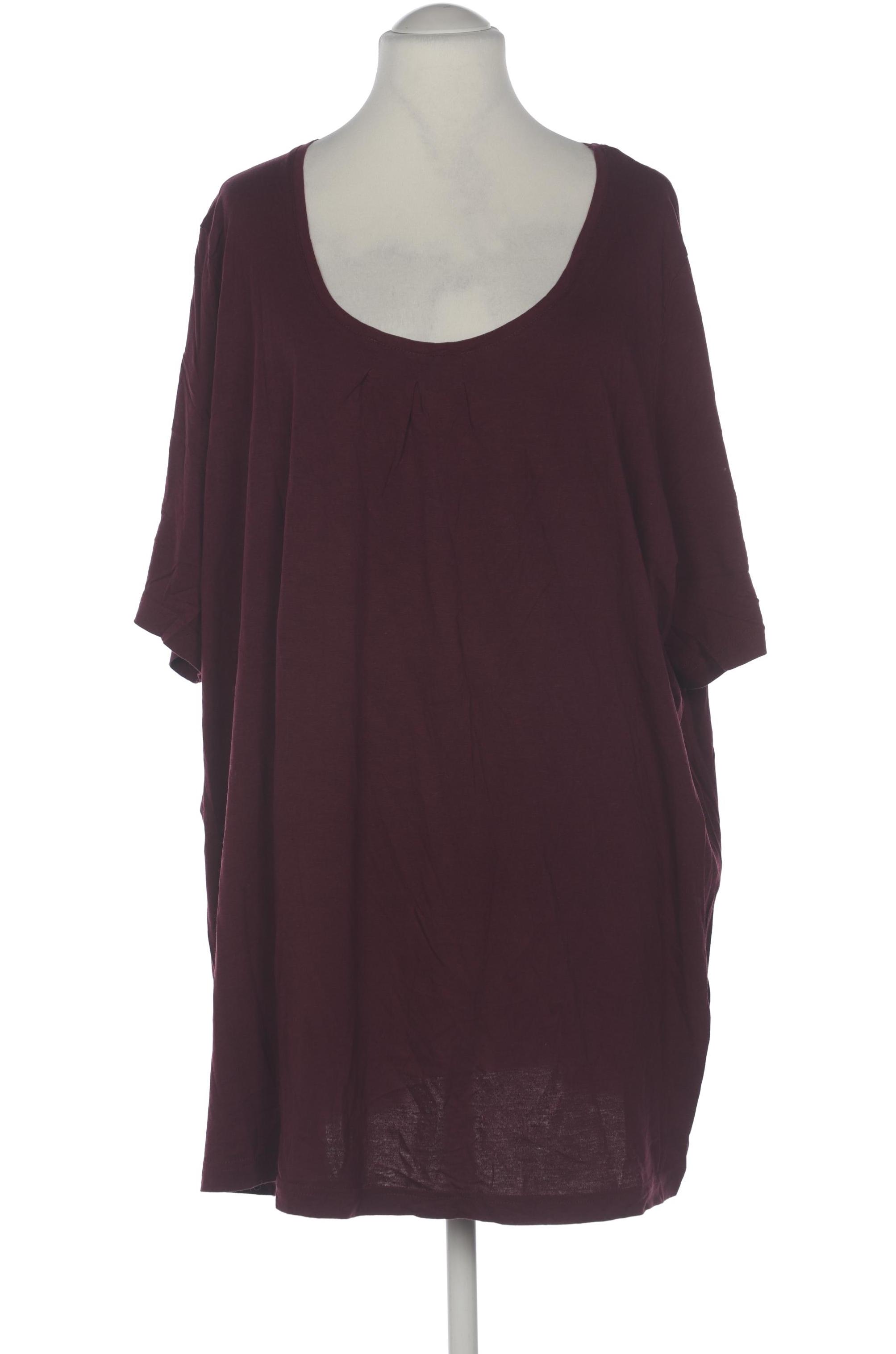 

Ulla Popken Damen T-Shirt, bordeaux, Gr. 62