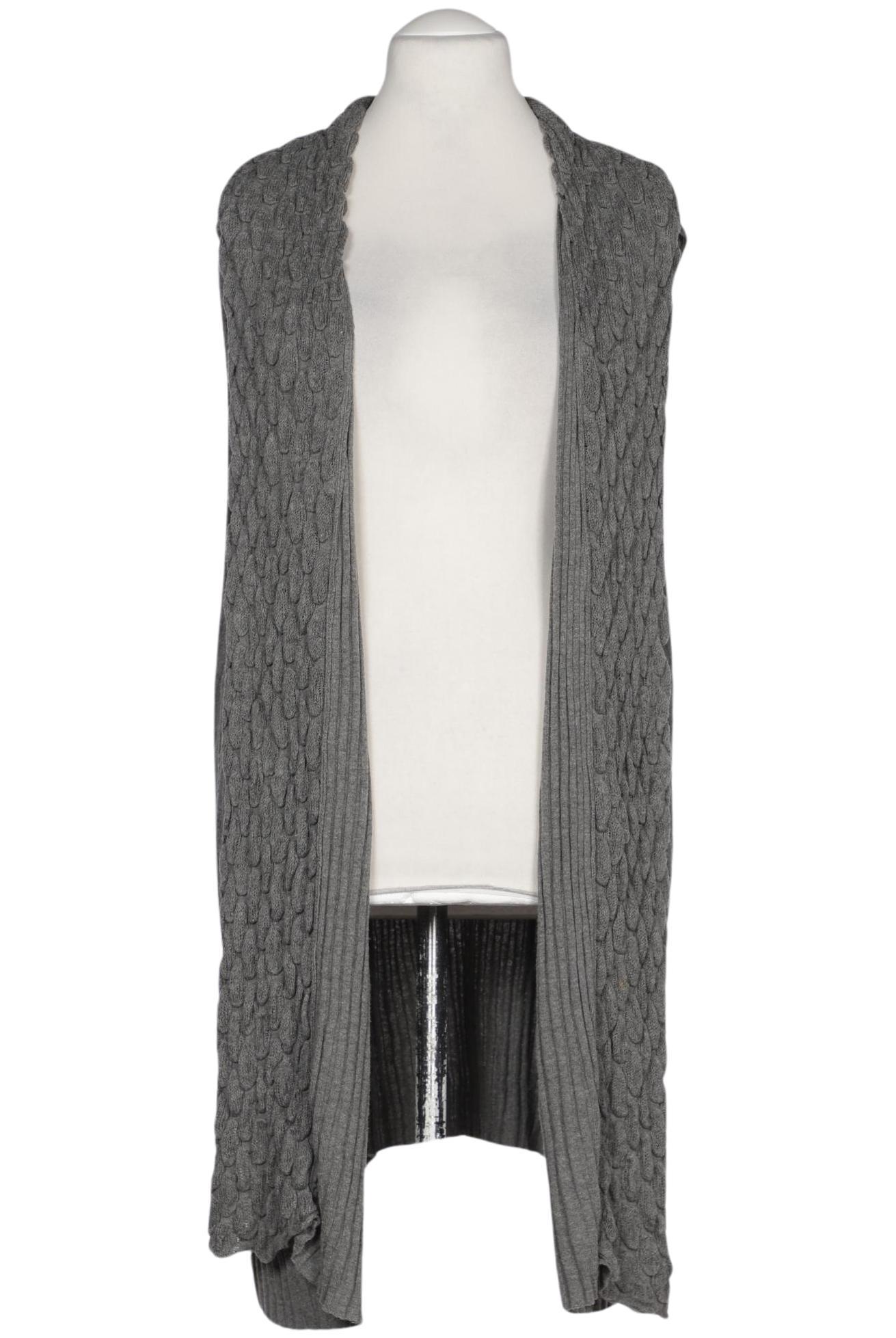 

Ulla Popken Damen Strickjacke, grau, Gr. 58