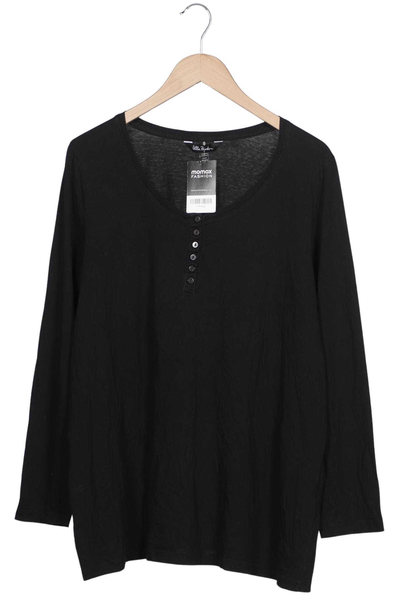 

Ulla Popken Damen Langarmshirt, schwarz, Gr. 46