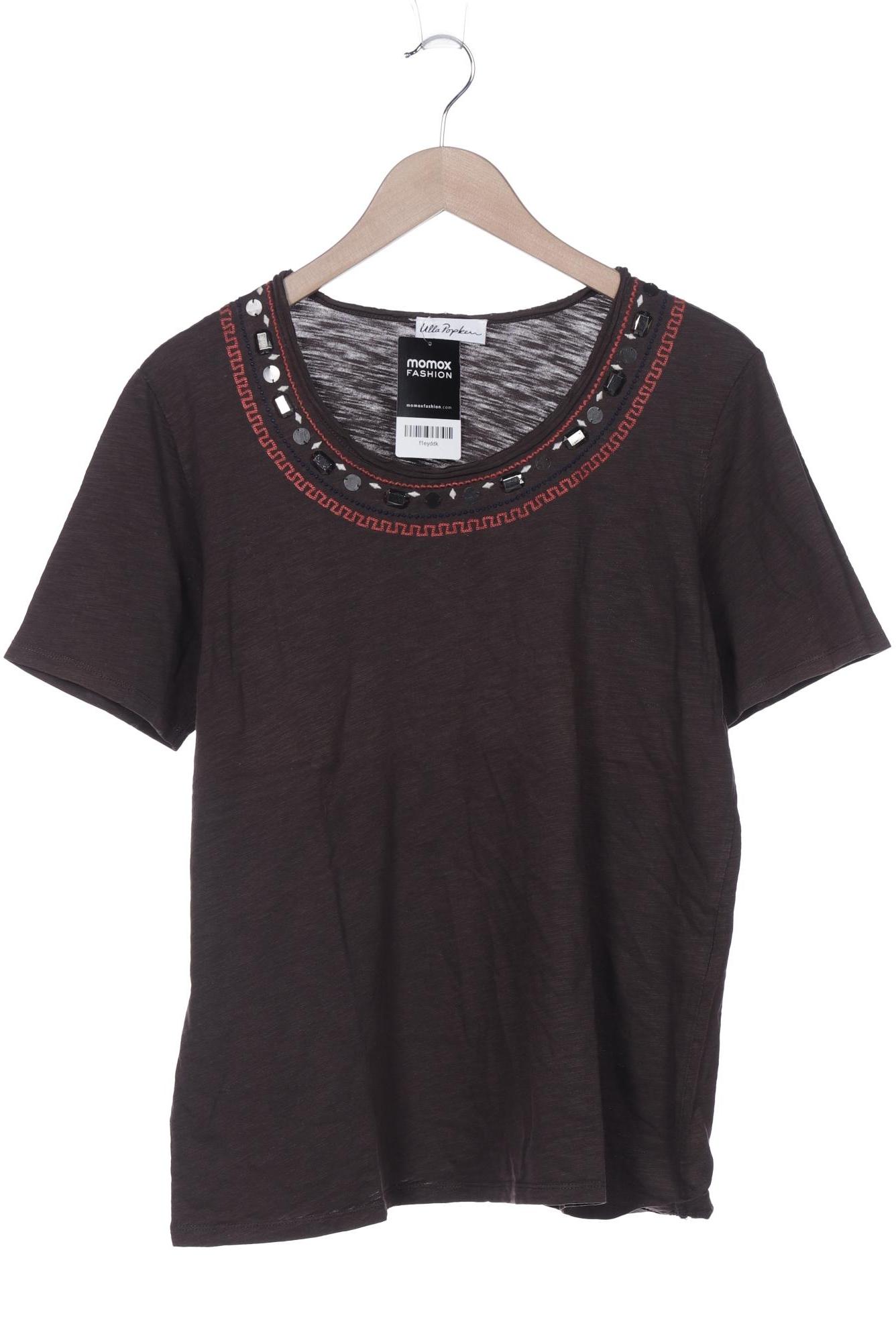 

Ulla Popken Damen T-Shirt, braun, Gr. 46