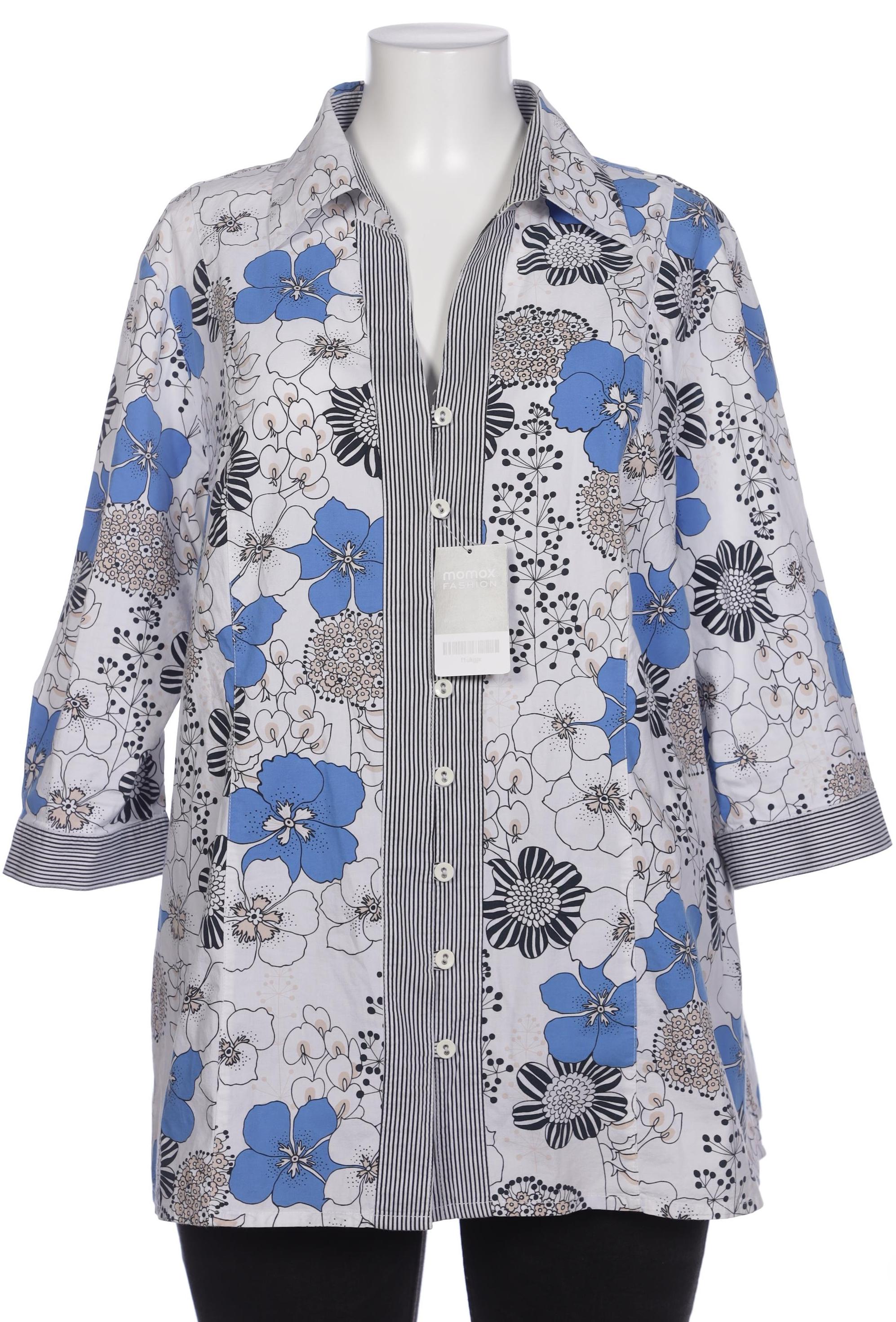 

Ulla Popken Damen Bluse, weiß, Gr. 52