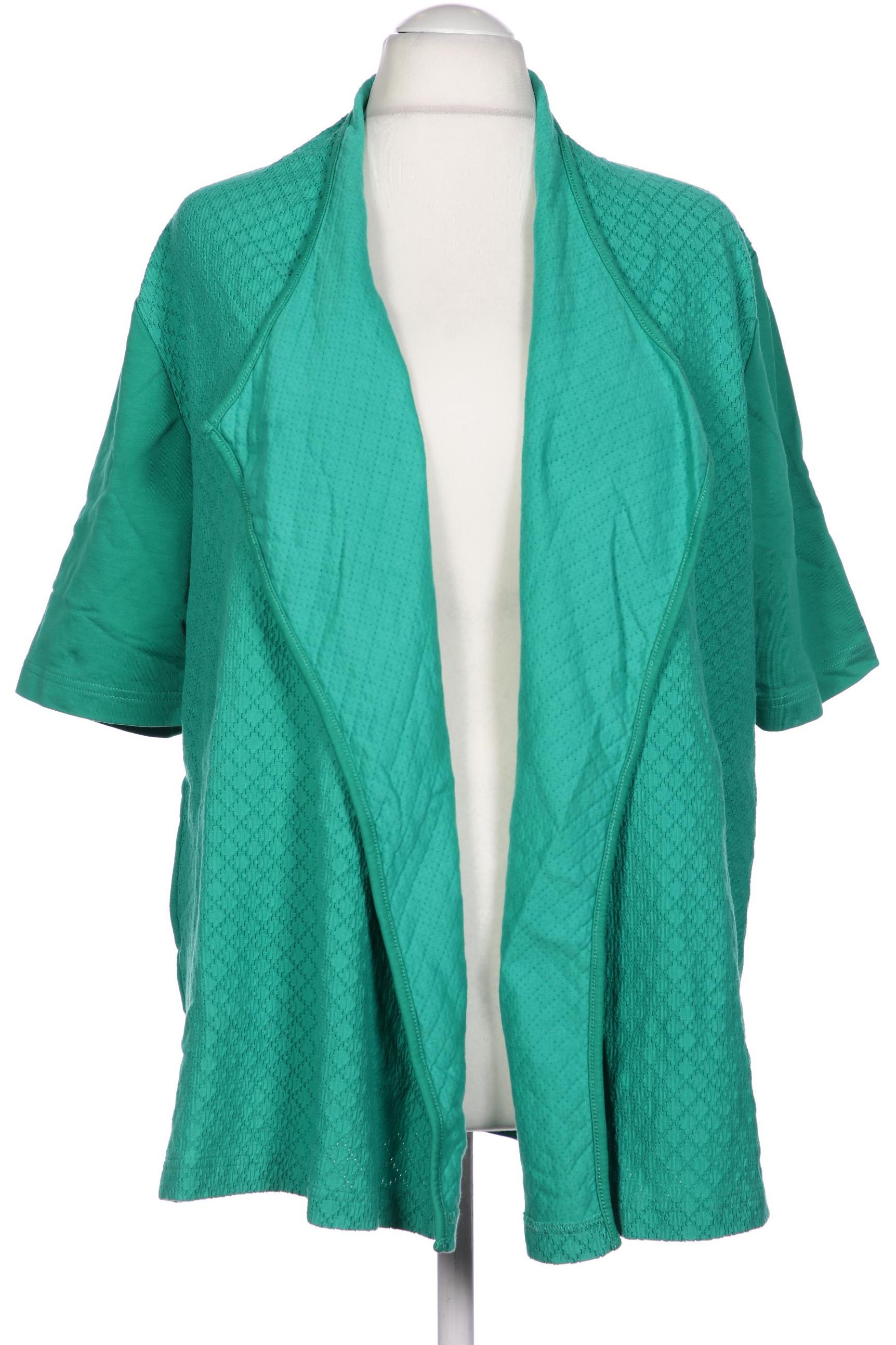 Thumbnail - Ulla Popken Damen Strickjacke, hellgrün, Gr. 42