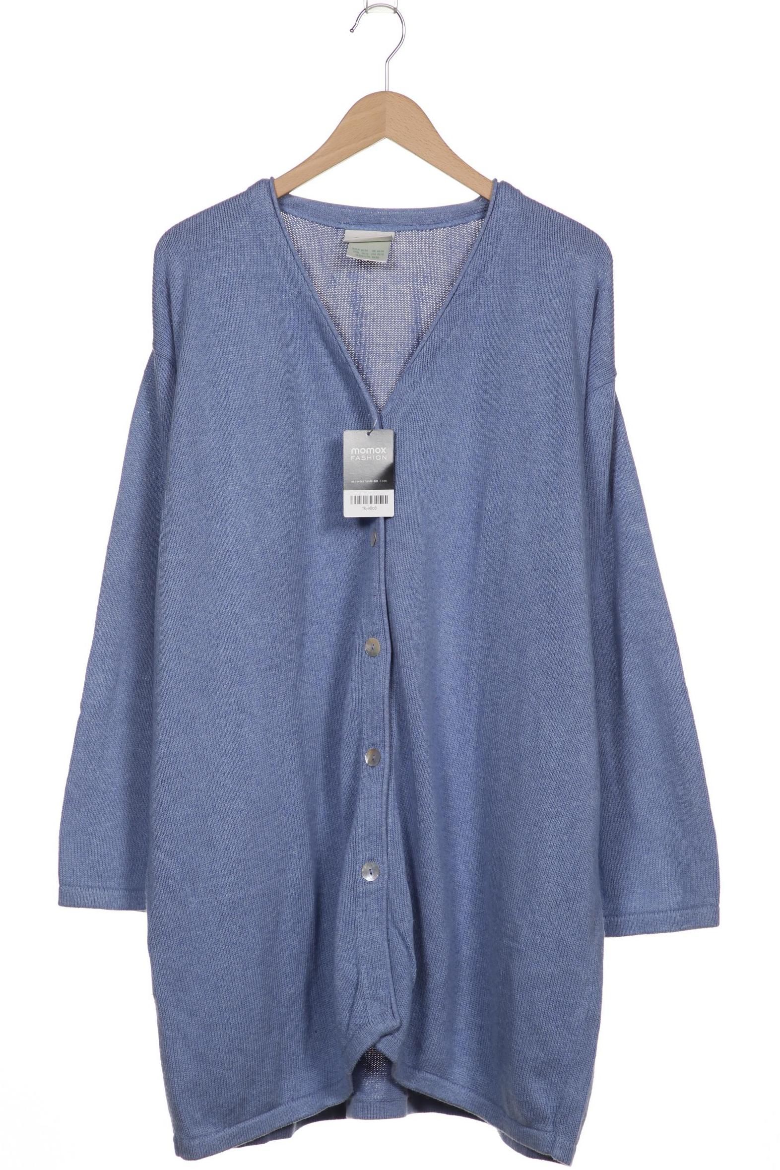 

Ulla Popken Damen Strickjacke, blau