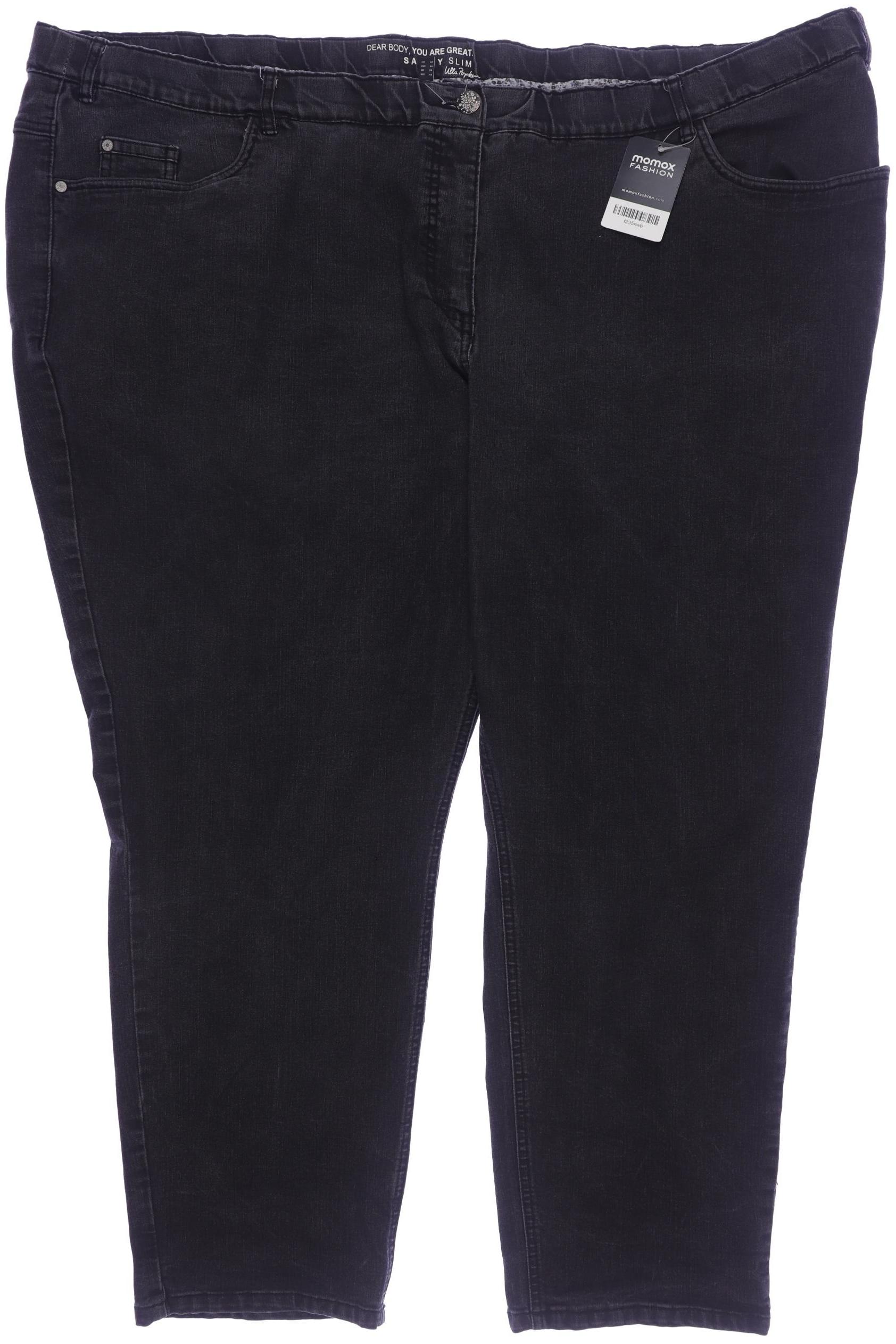 

Ulla Popken Damen Jeans, schwarz, Gr. 60
